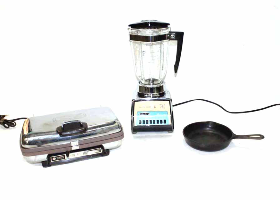 Trio of Vintage Kitchen Appliances