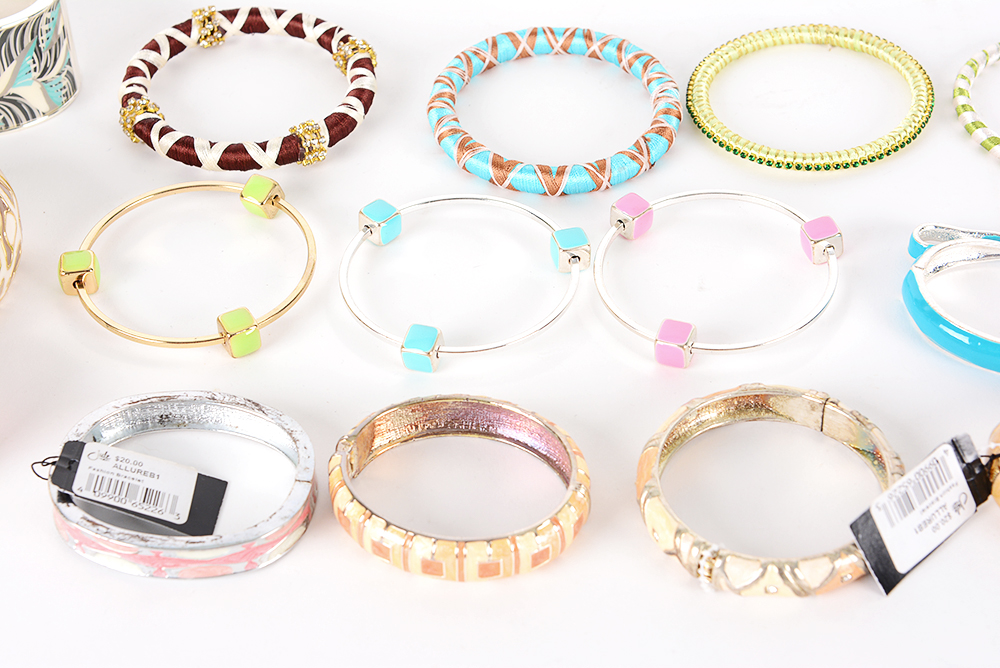 Colorful Bangle Bracelets