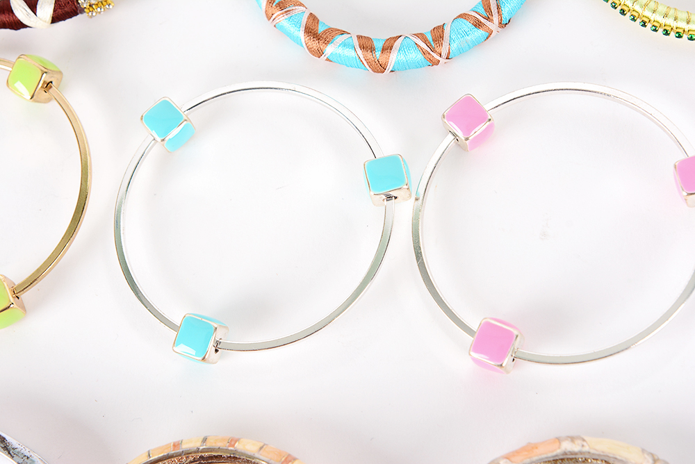 Colorful Bangle Bracelets