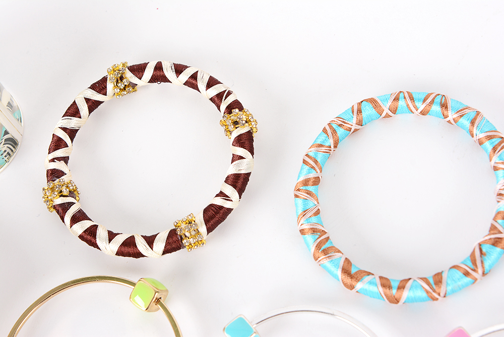 Colorful Bangle Bracelets