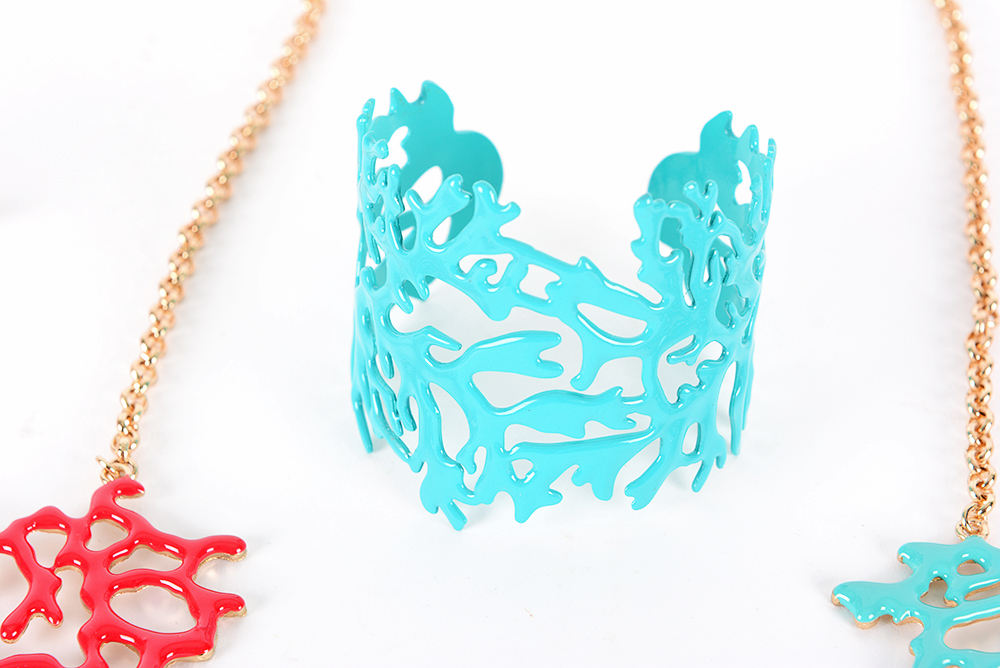 Faux Coral Jewelry