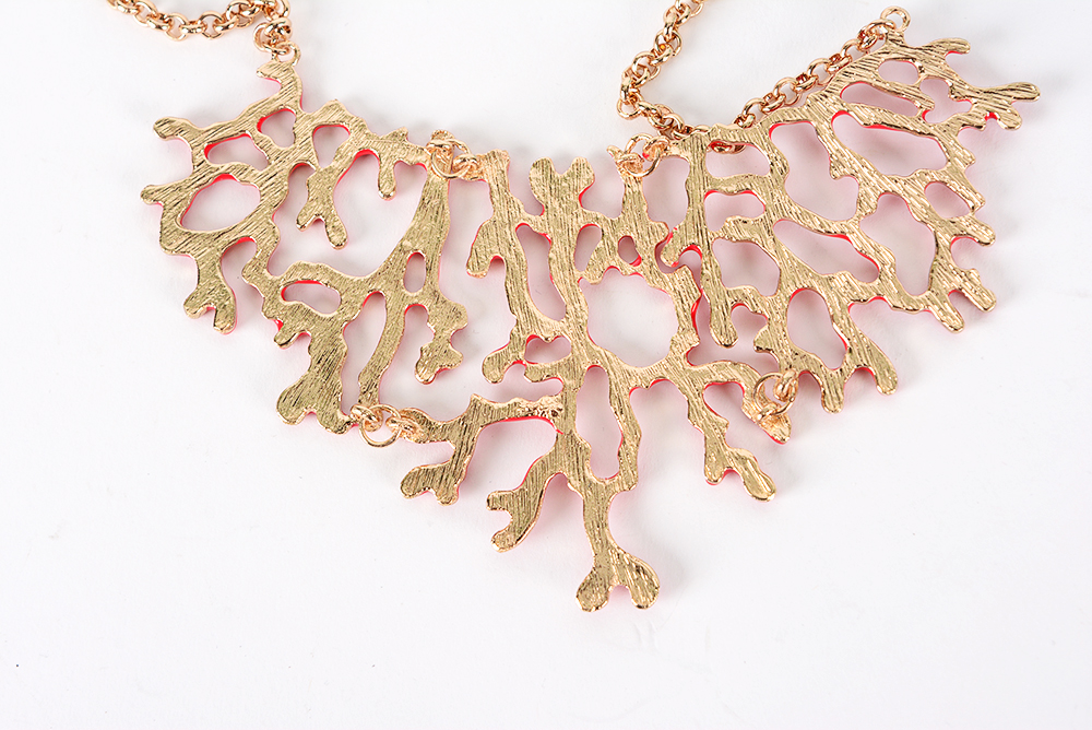 Faux Coral Jewelry