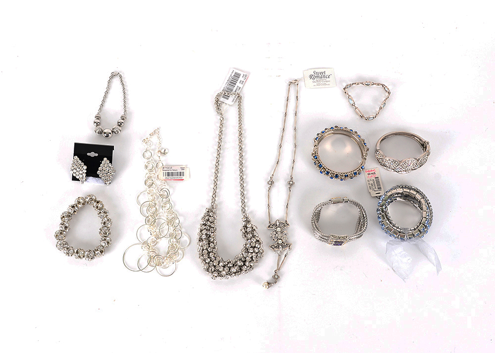 Silver Tone Jewelry