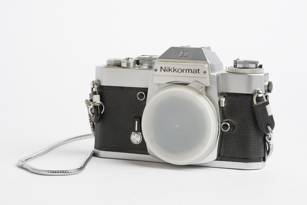 Nikkormat EL Camera and Lenses
