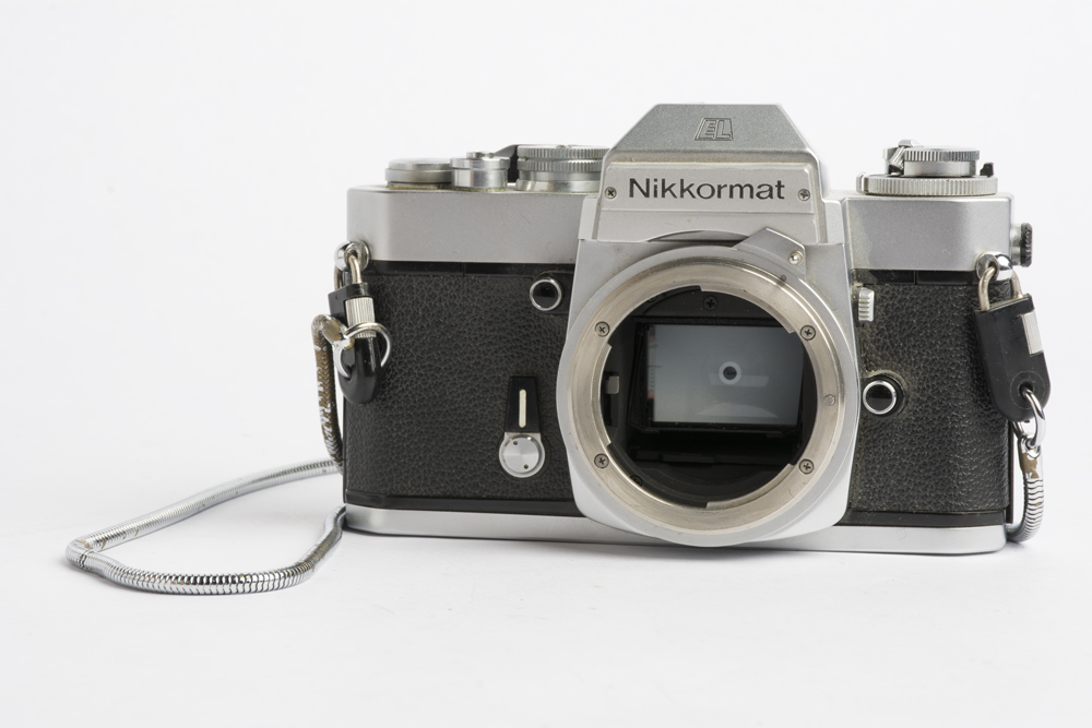 Nikkormat EL Camera and Lenses