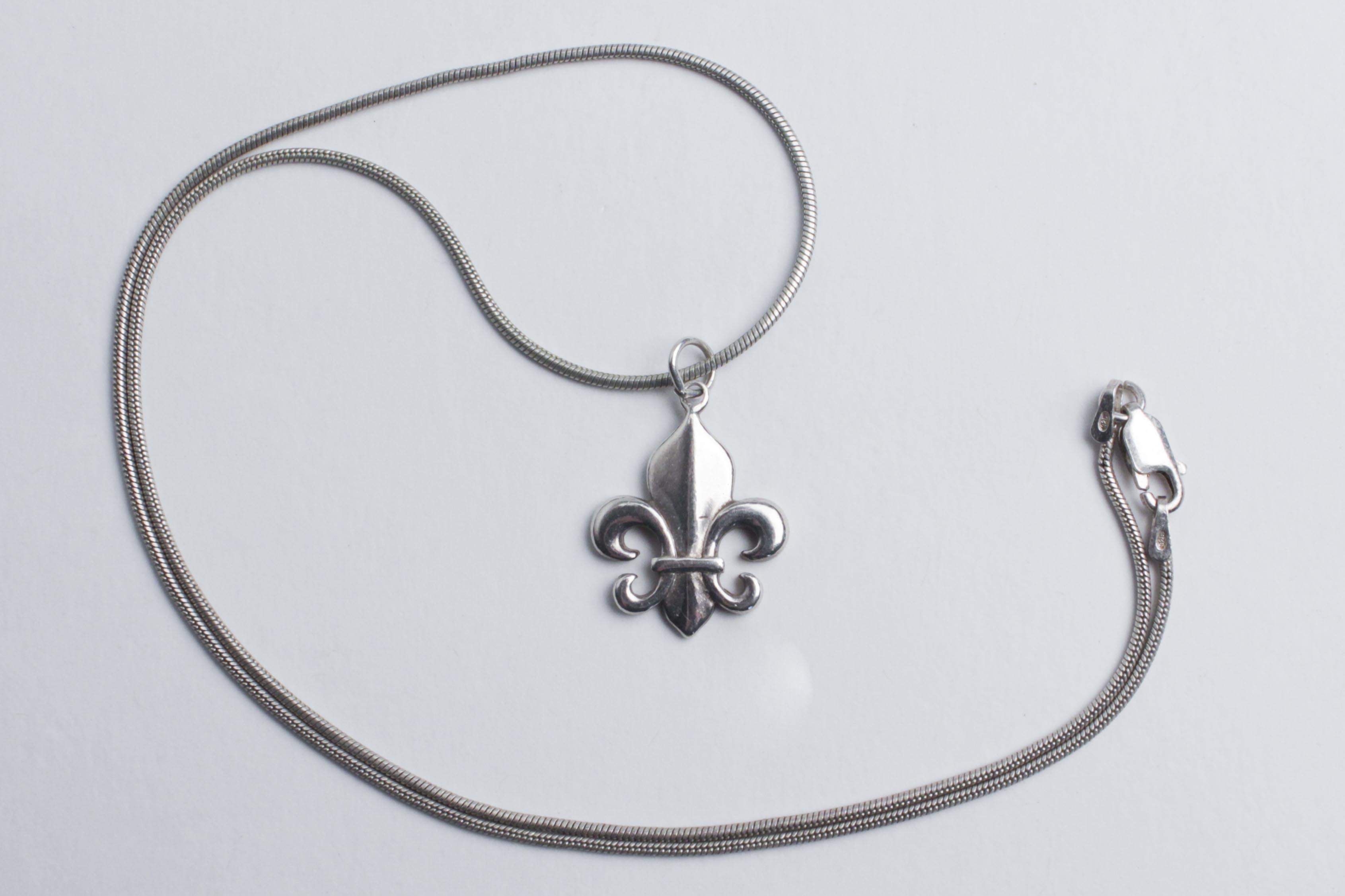 Sterling Necklace and Bracelet Group