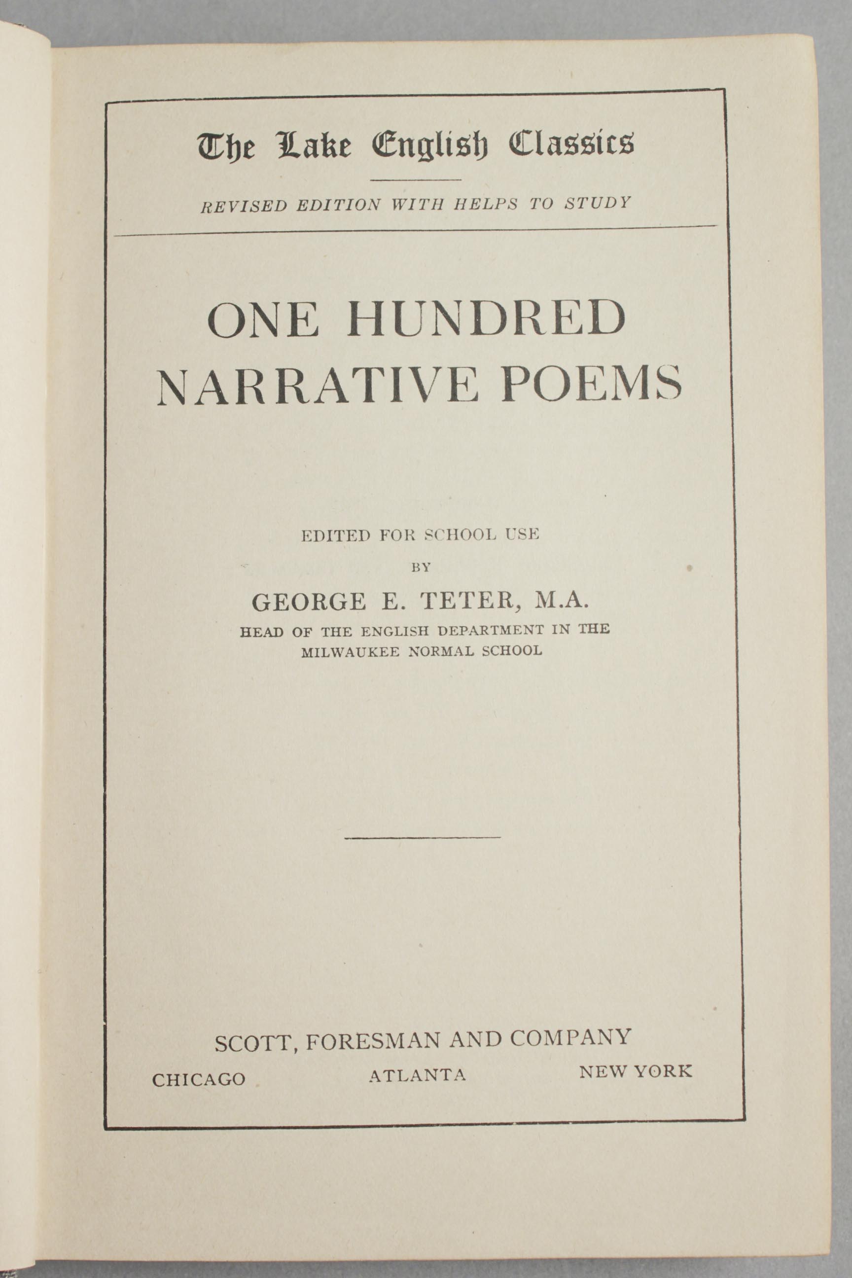 Five Vintage Poetry Books by Various Poets