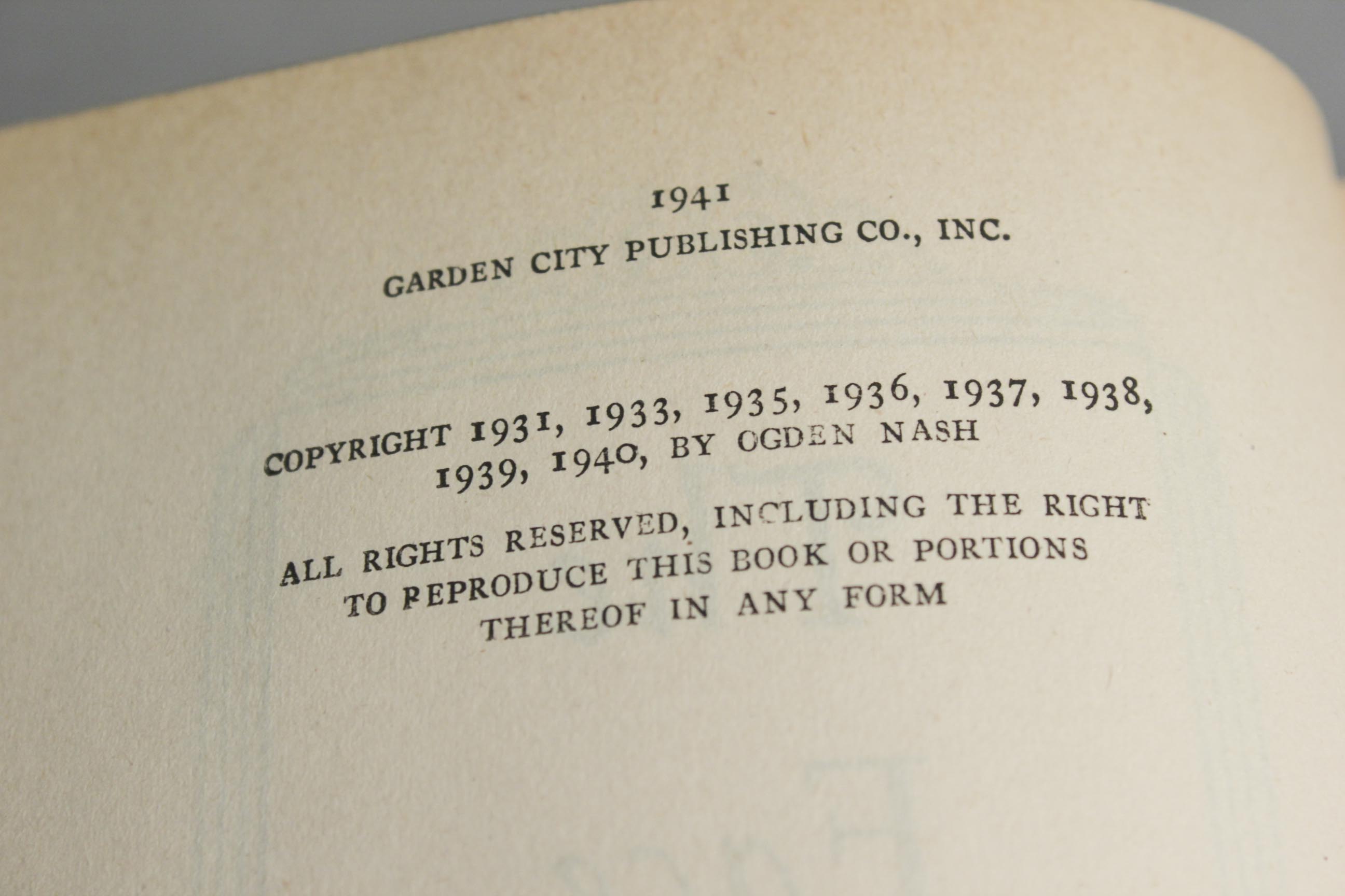 Five Vintage Poetry Books by Various Poets