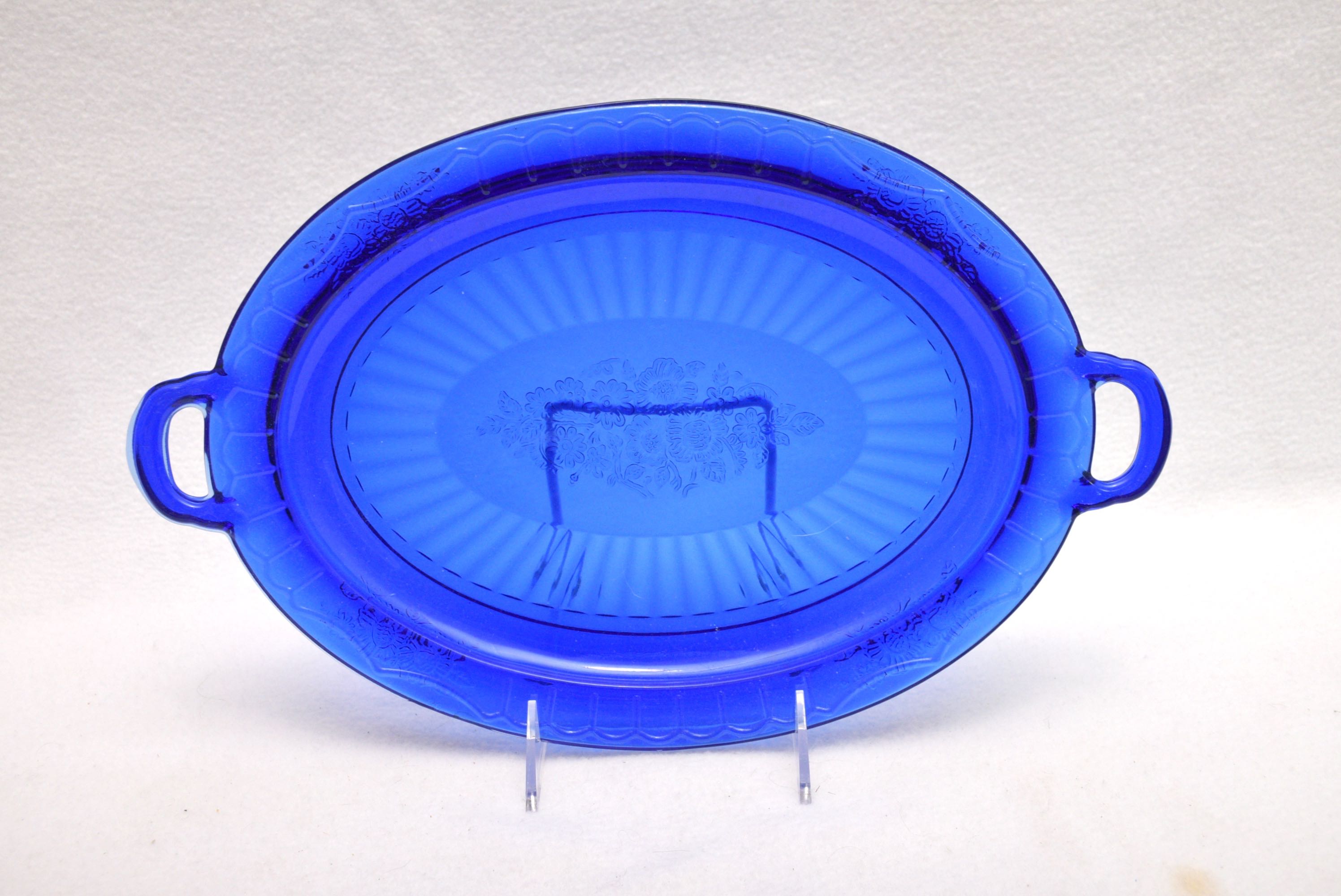 Collection of Vintage Cobalt Blue Glass Pieces