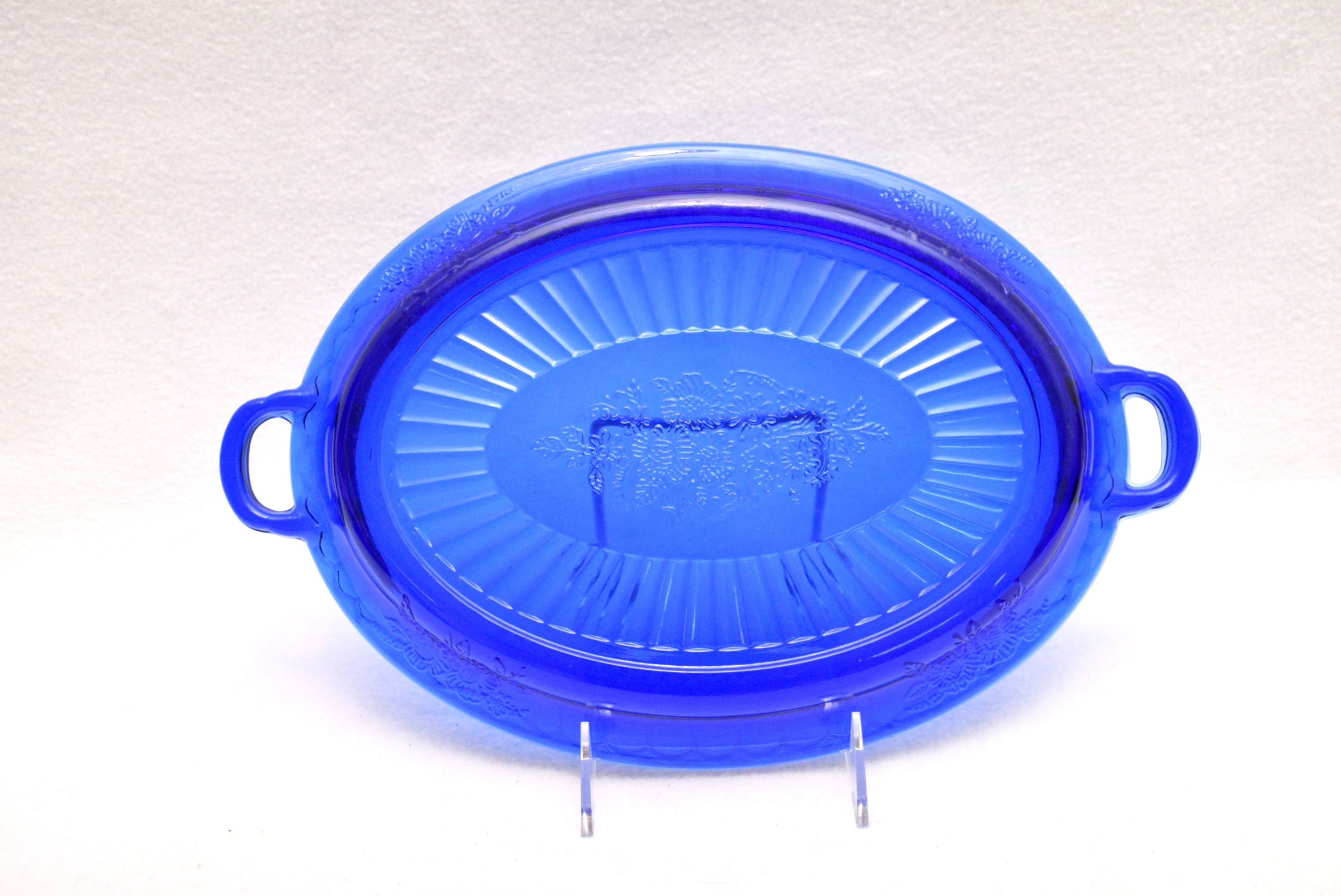 Collection of Vintage Cobalt Blue Glass Pieces