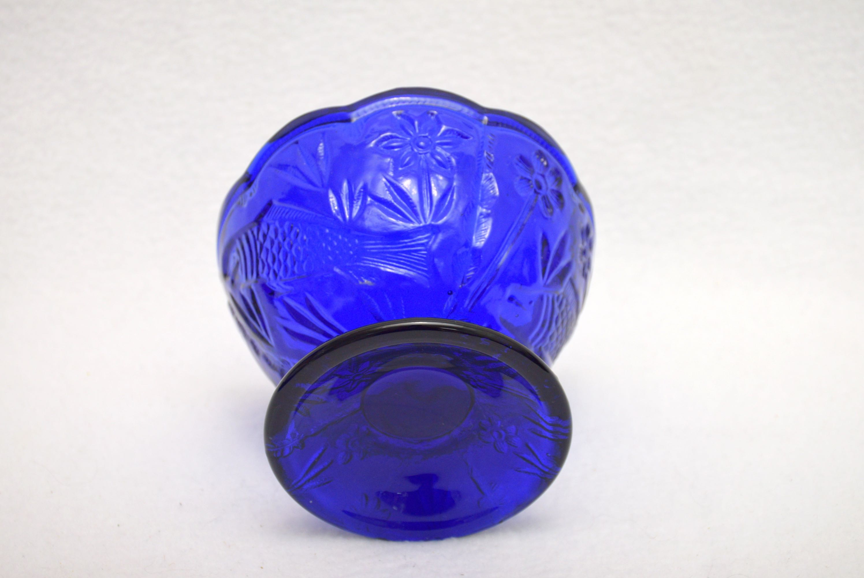 Collection of Vintage Cobalt Blue Glass Pieces