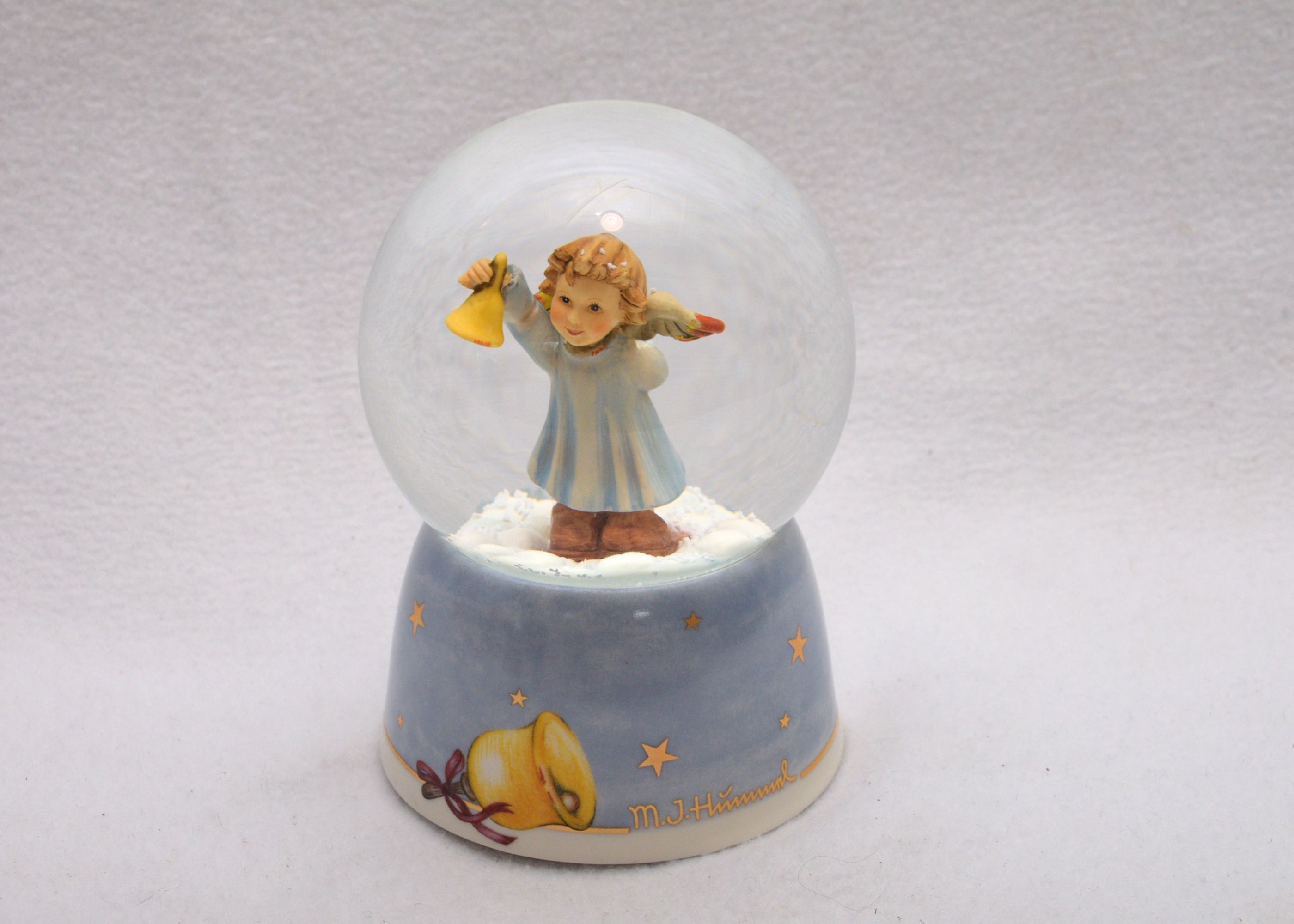 M.I. Hummel "Jingle Bells" Music Box Snow Globe