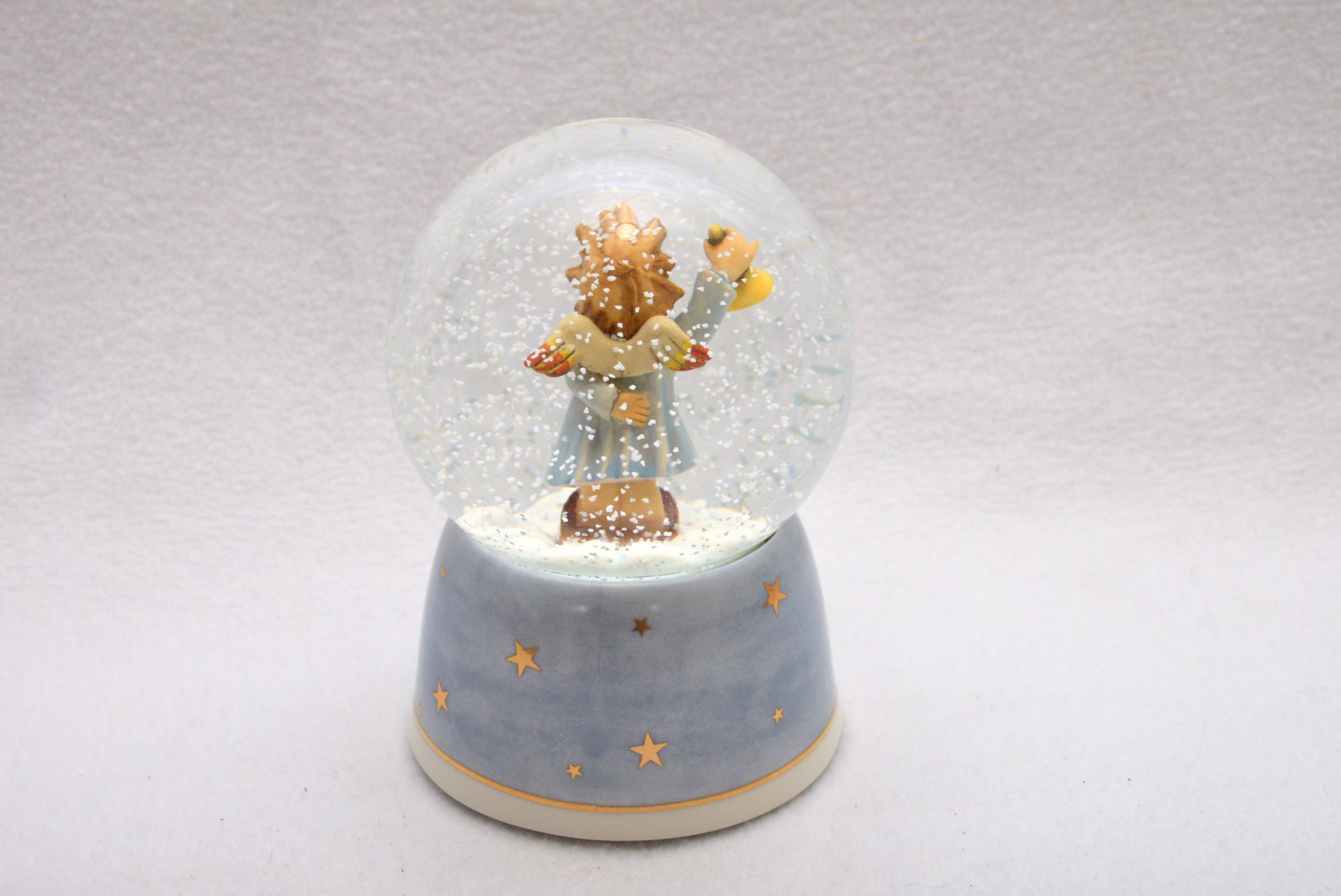 M.I. Hummel "Jingle Bells" Music Box Snow Globe