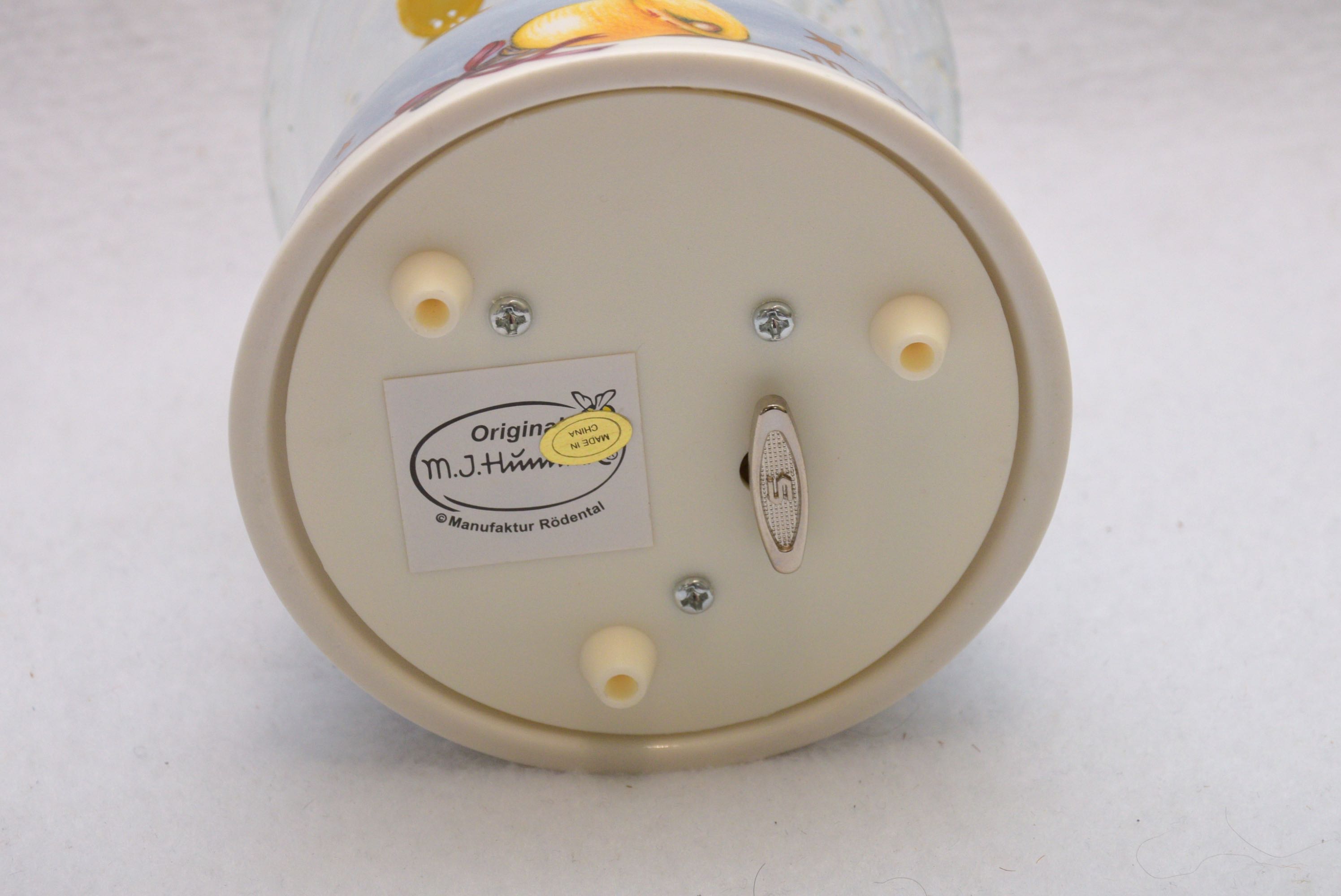 M.I. Hummel "Jingle Bells" Music Box Snow Globe