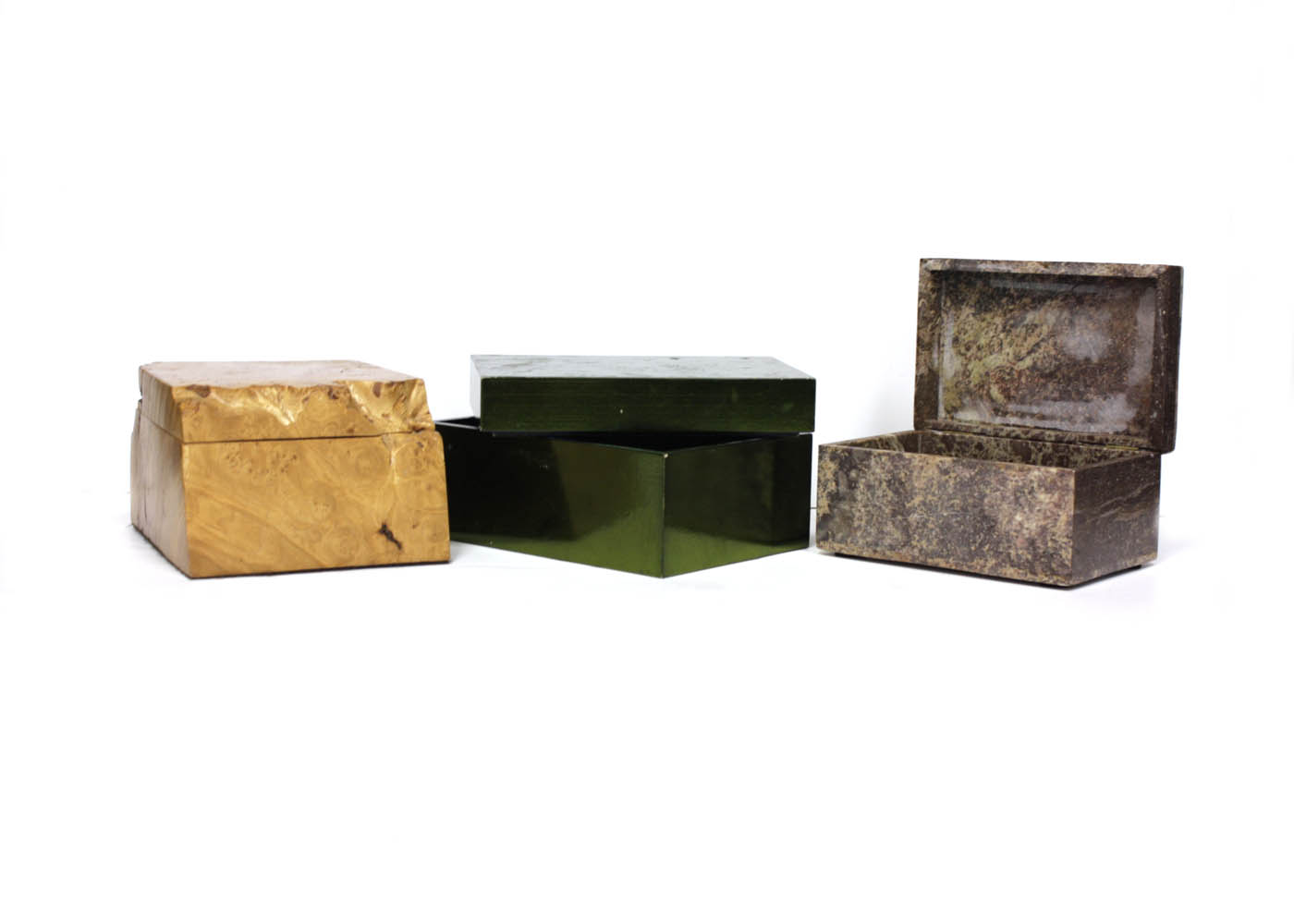 Trio of Unique Jewelry Boxes