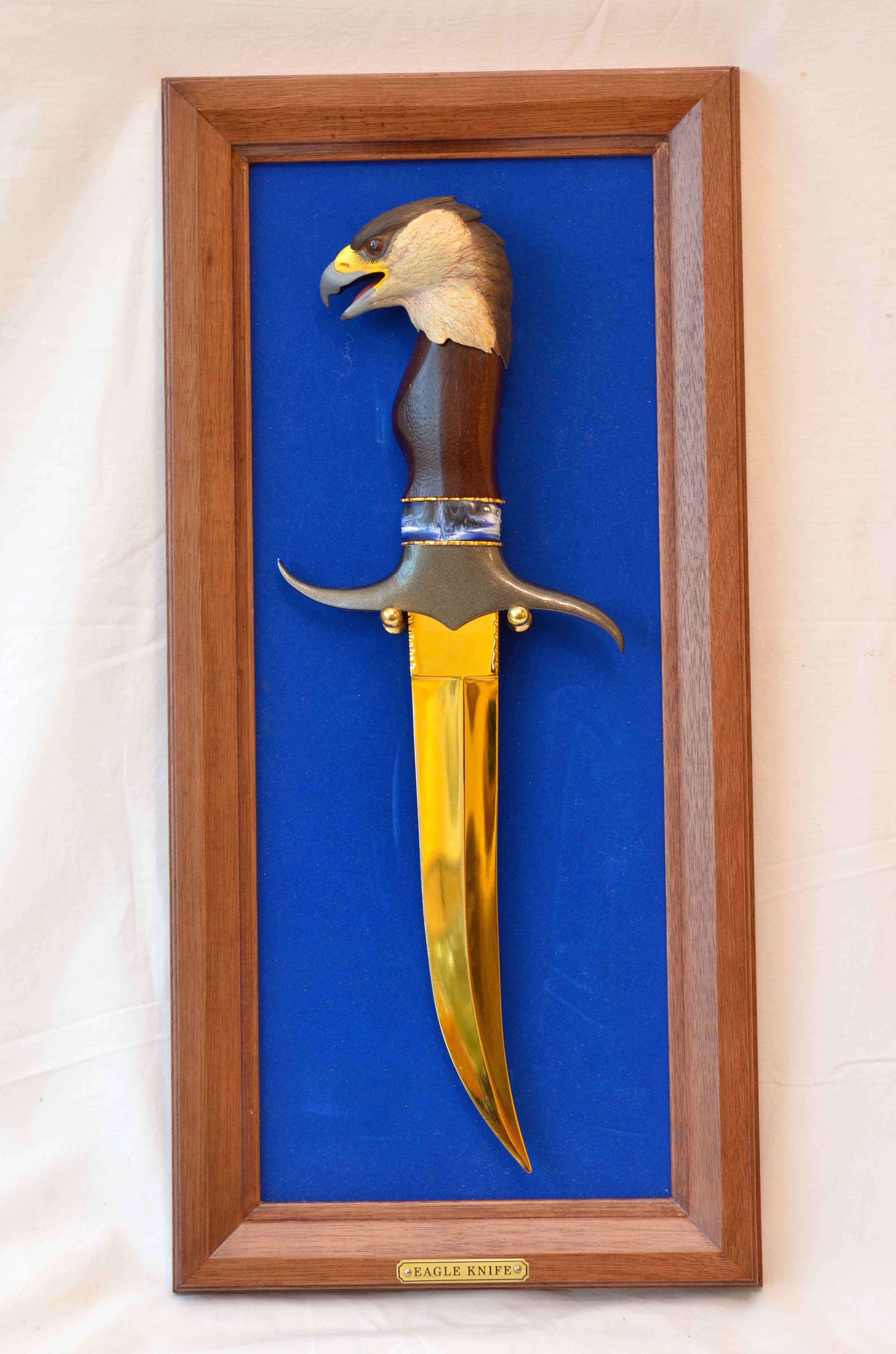 Franklin Mint American Bald Eagle Knife