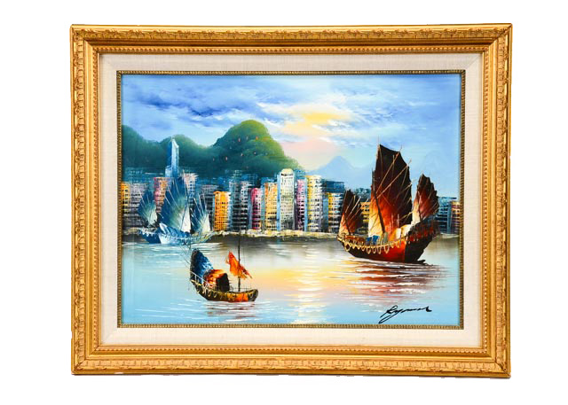 Oil on Canvas Seascape