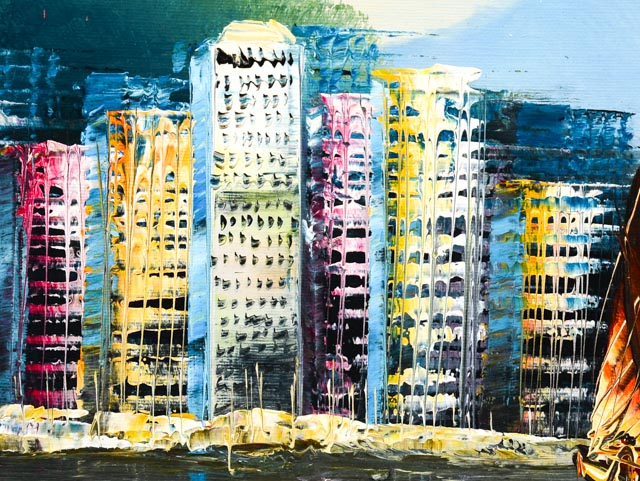 Oil on Canvas Seascape