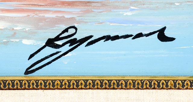 Oil on Canvas Seascape