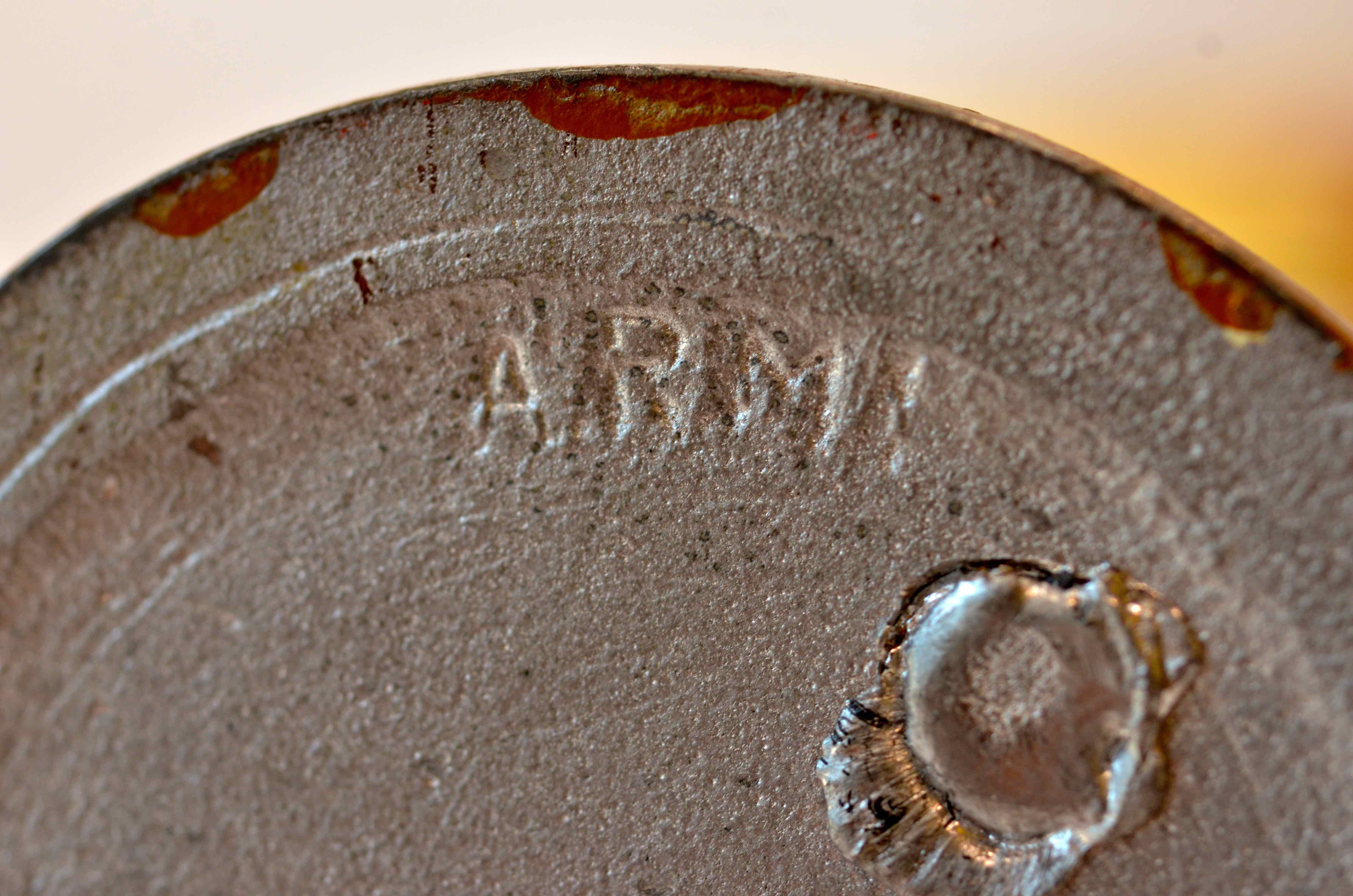 German Field Marshall Erwin Rommel Cast Iron Figurine