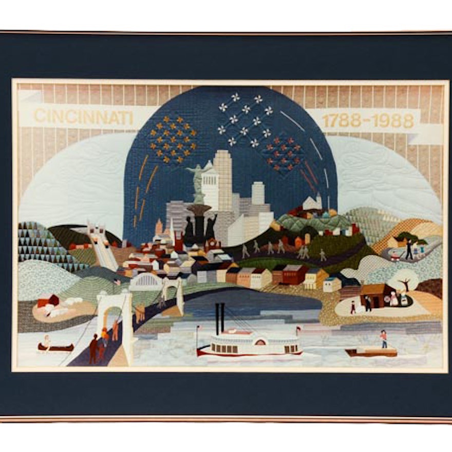 Giclee of Cincinnati Bicentennial Quilt