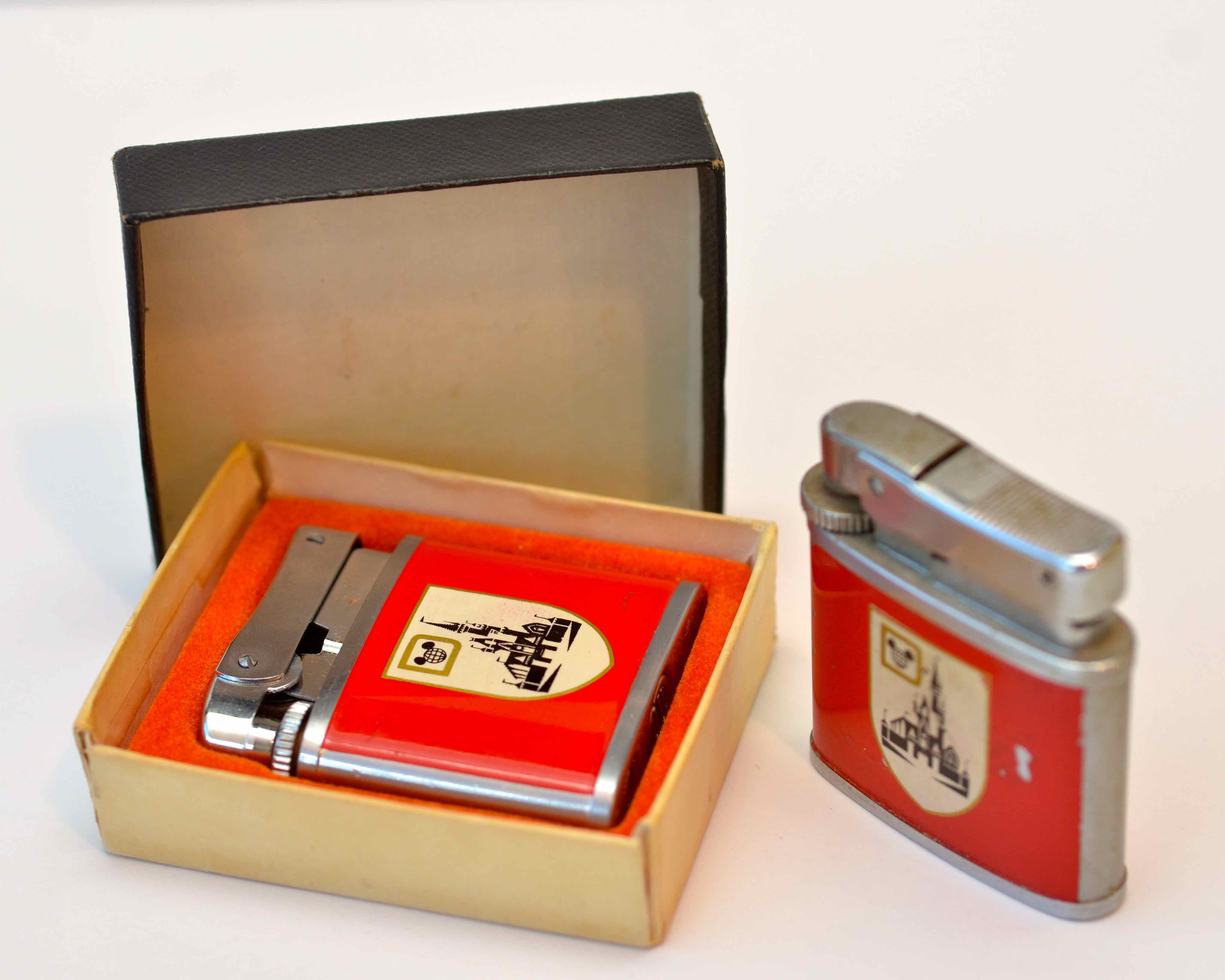 Pair of Iconic Vintage Walt Disney World Refillable Lighters