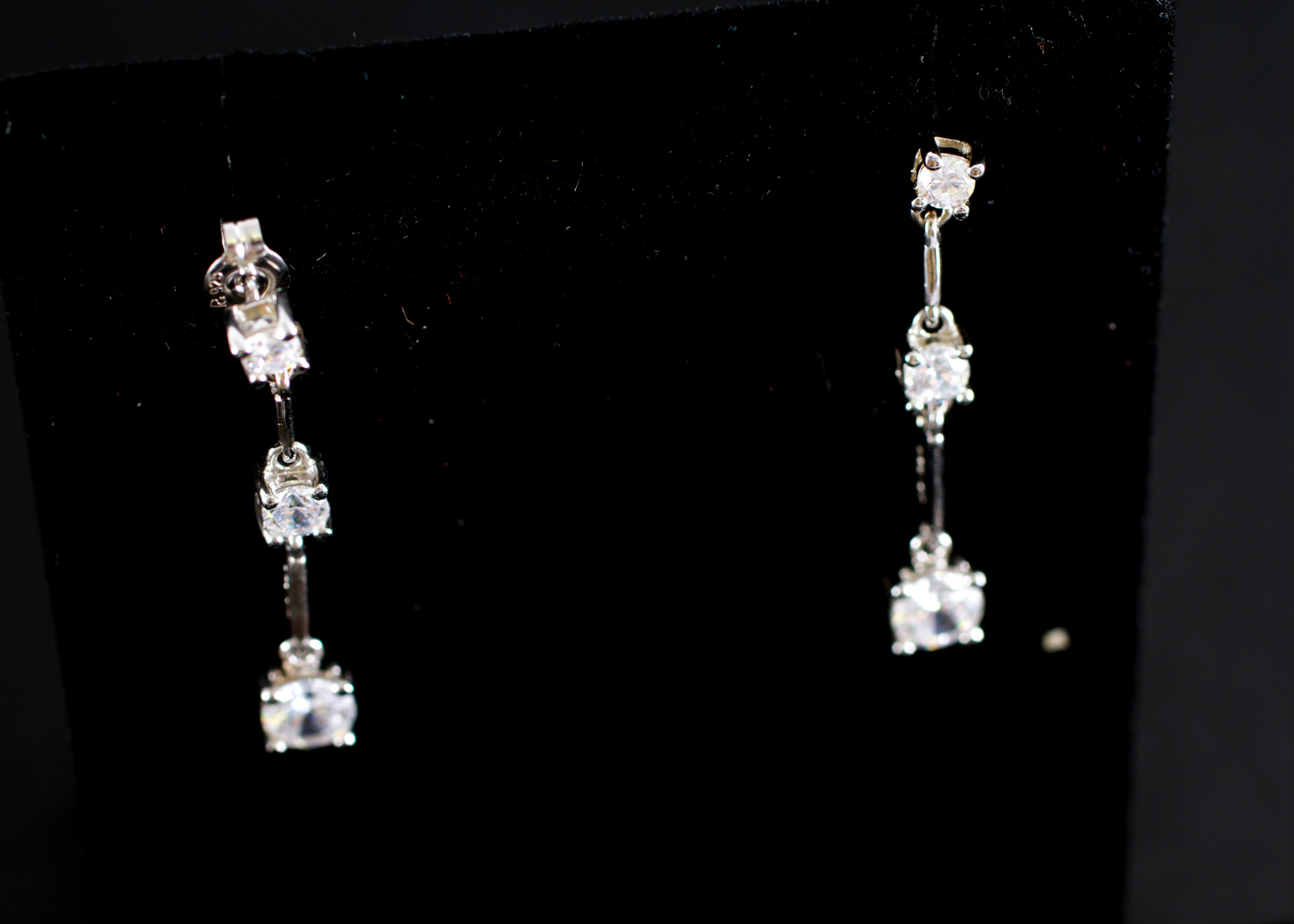 Trio of Sterling Silver Earrings