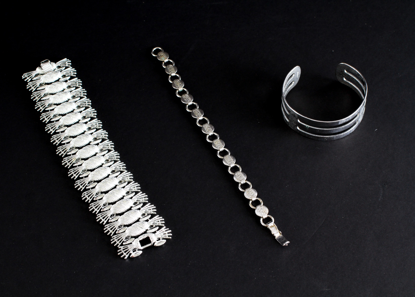 Trio of Silver Toned Sarah Coventry Accessories
