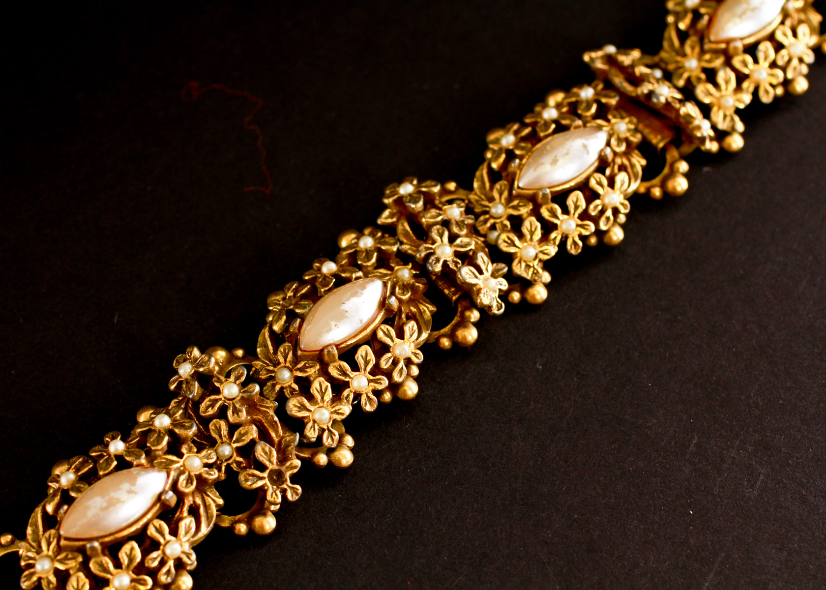 Assortment of Gold Toned Bracelets