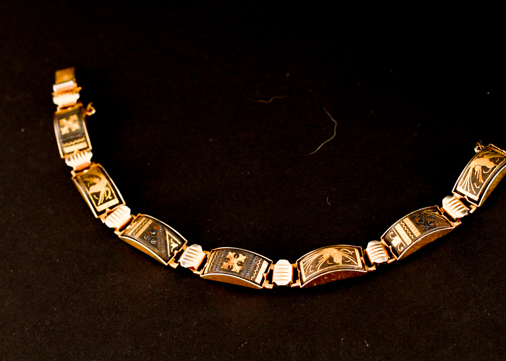 Assortment of Gold Toned Bracelets