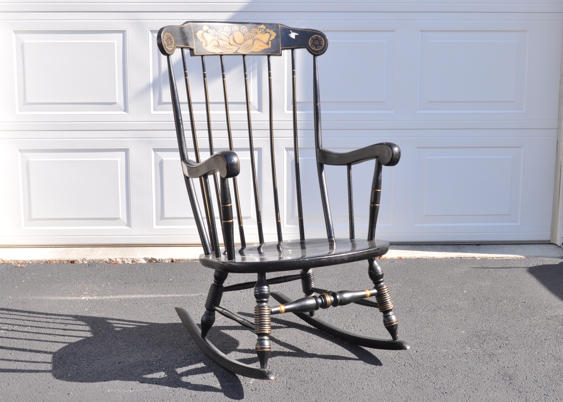 Hitchcock Style Rocking Chair