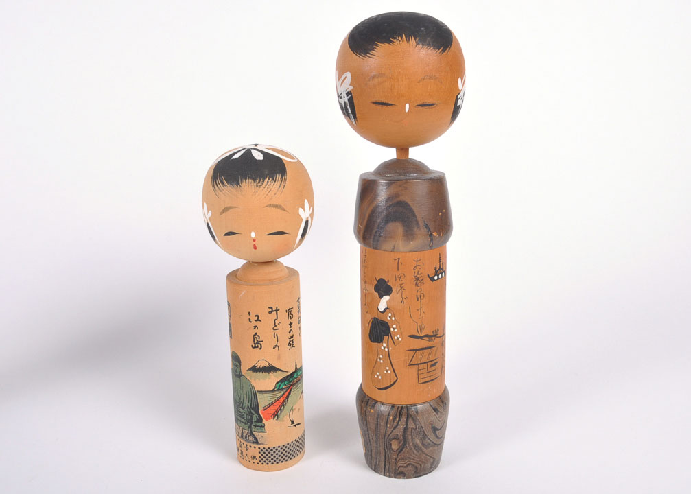 Japanese Kokeshi Dolls