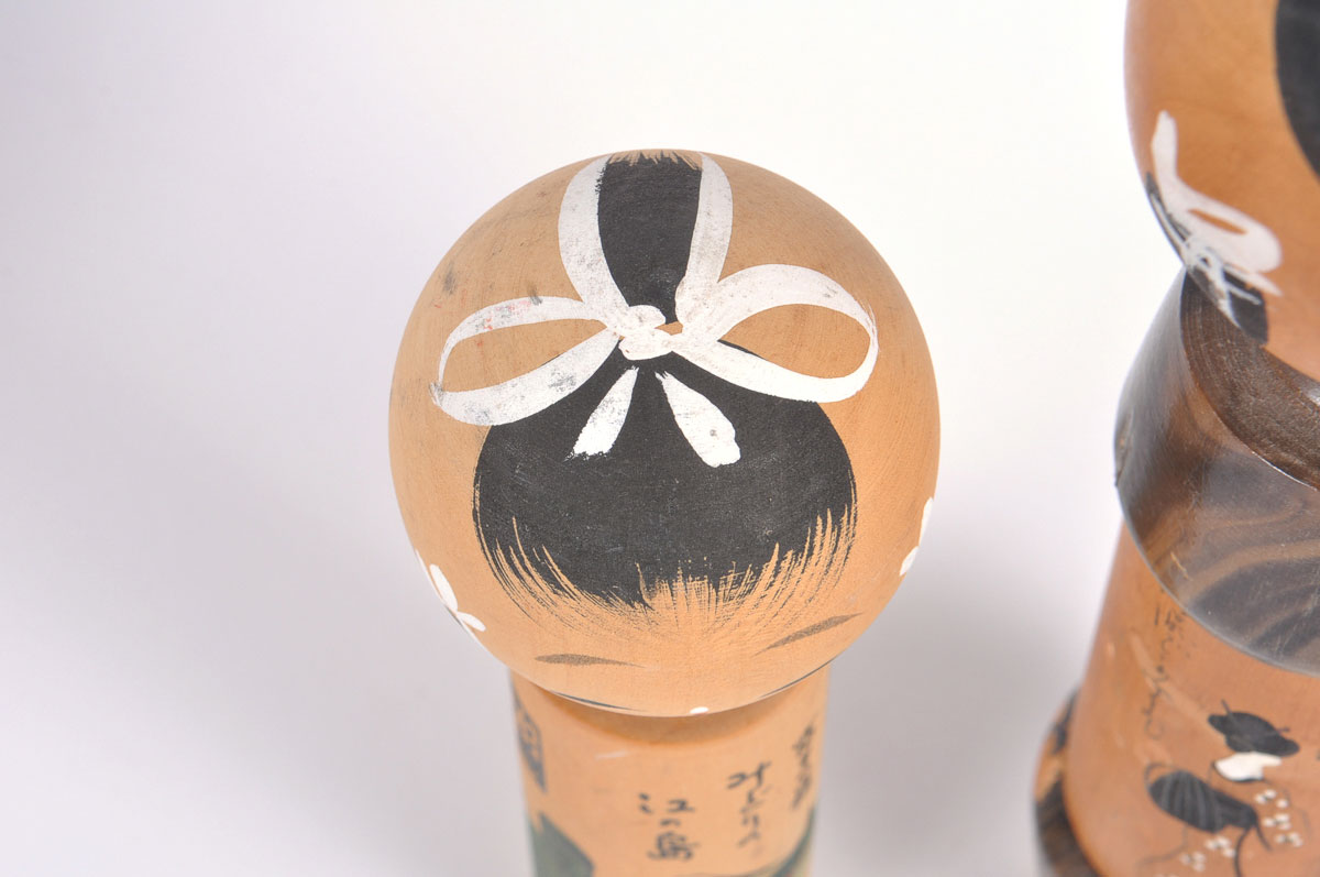 Japanese Kokeshi Dolls