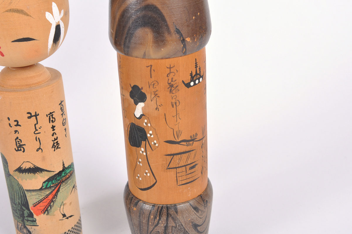 Japanese Kokeshi Dolls