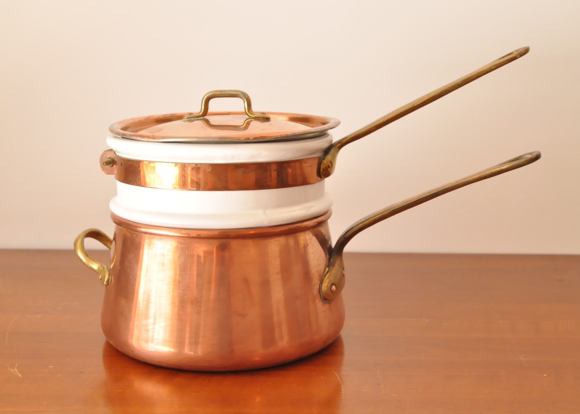 Copper Double Boiler
