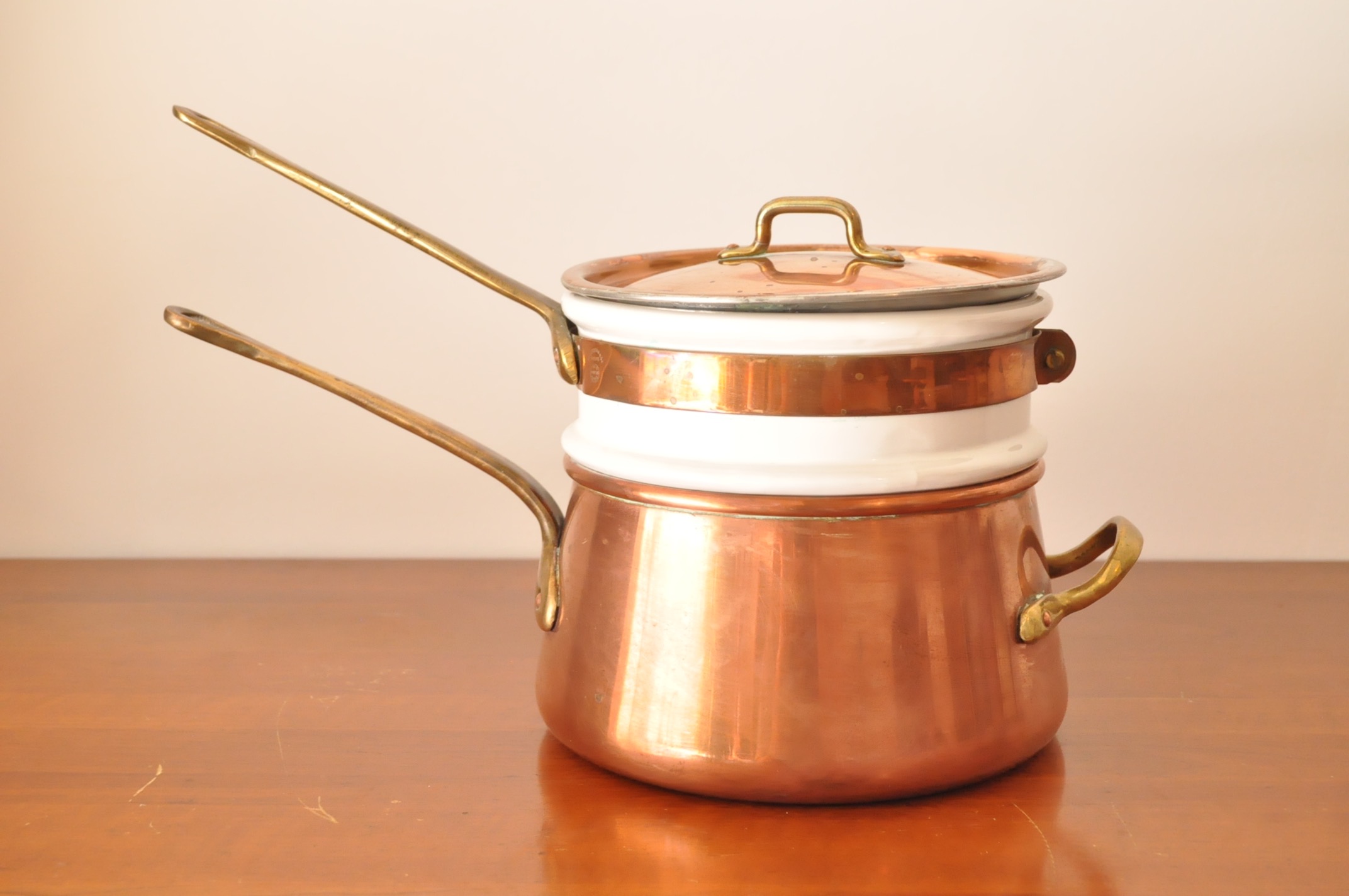 Copper Double Boiler