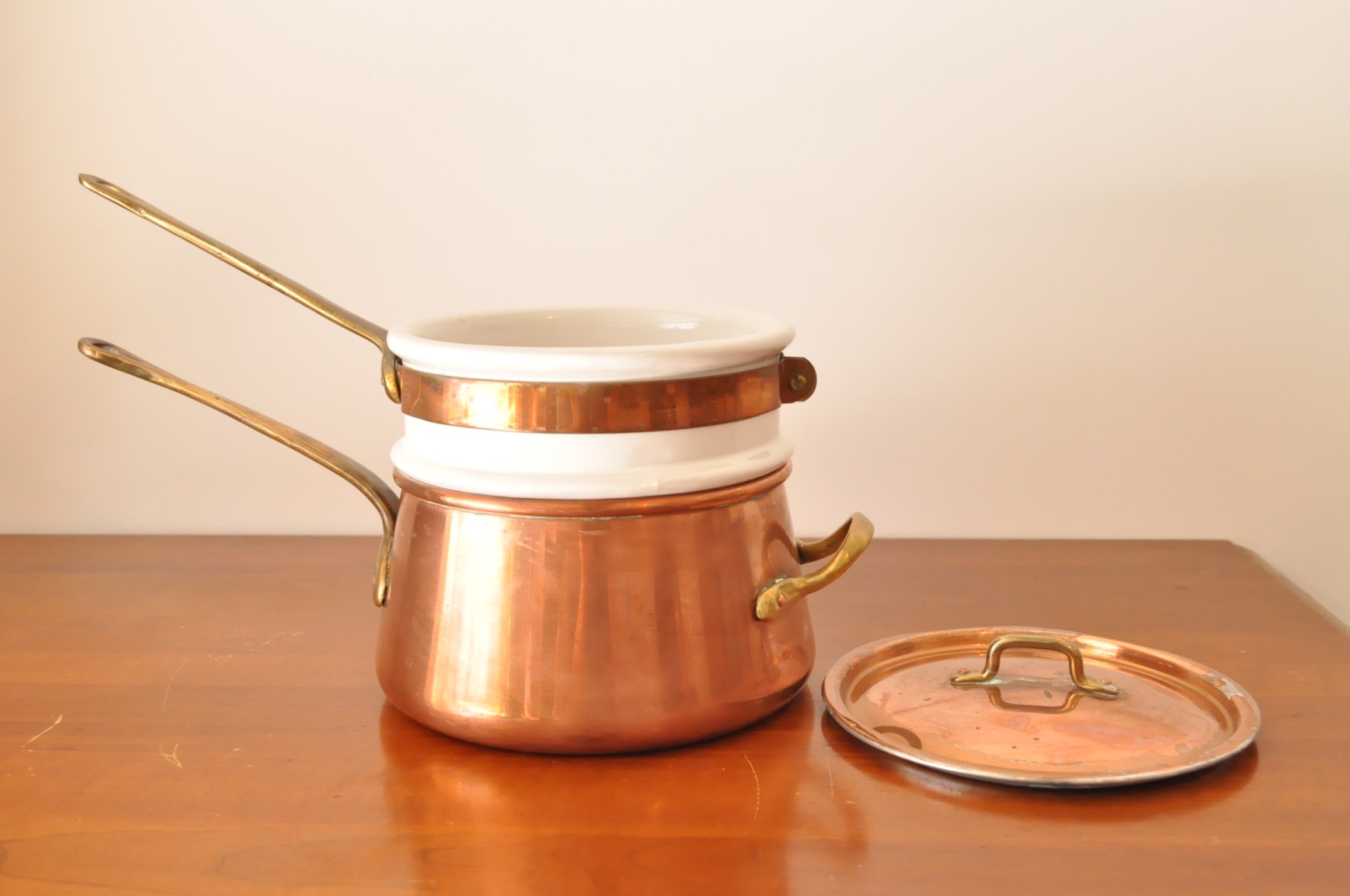 Copper Double Boiler