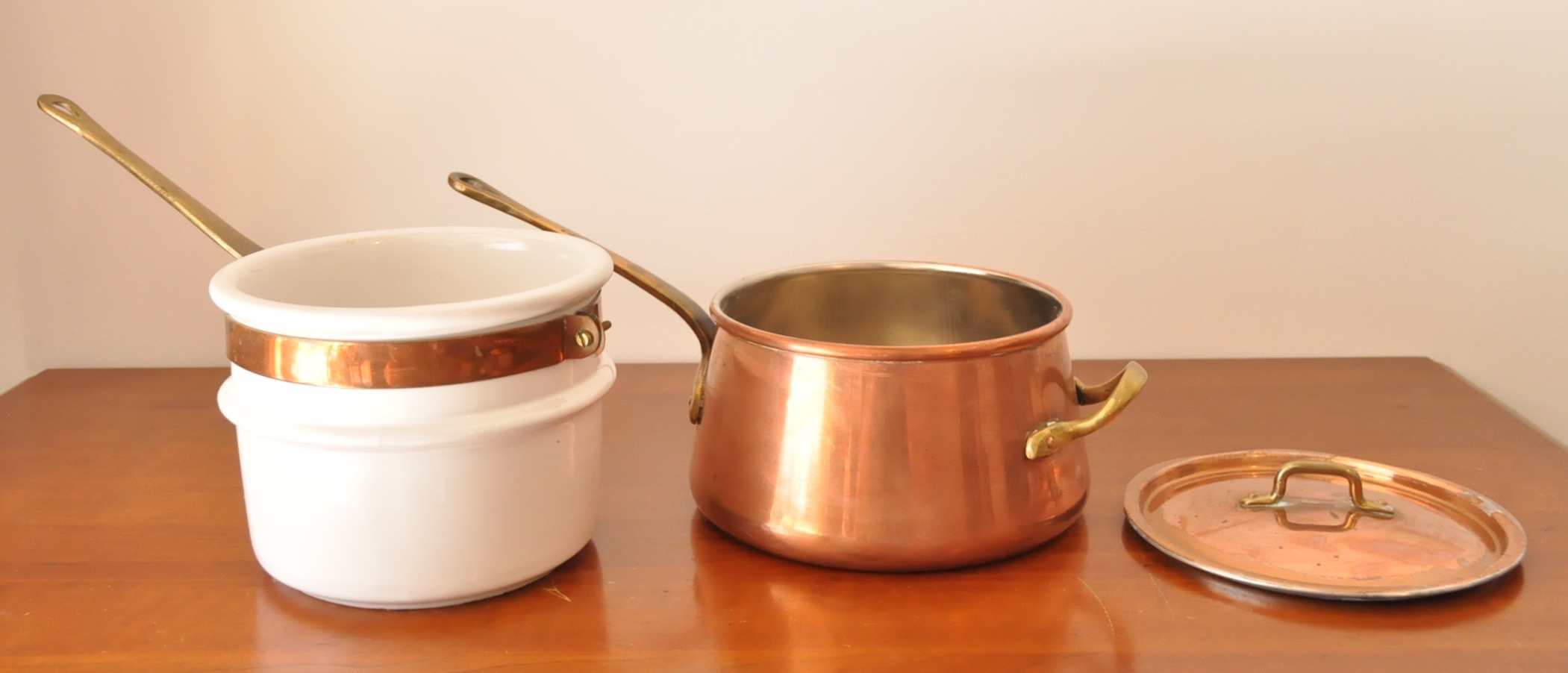 Copper Double Boiler