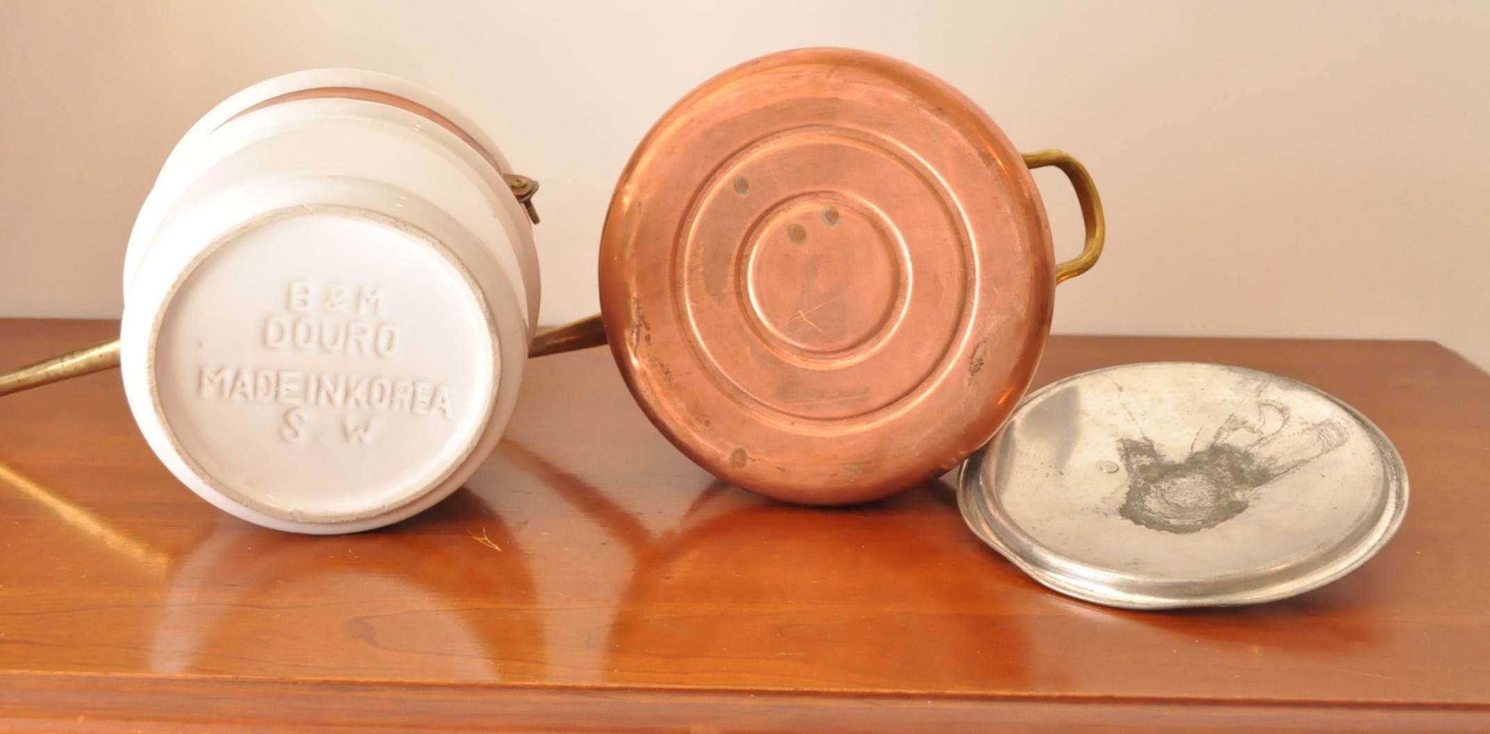 Copper Double Boiler