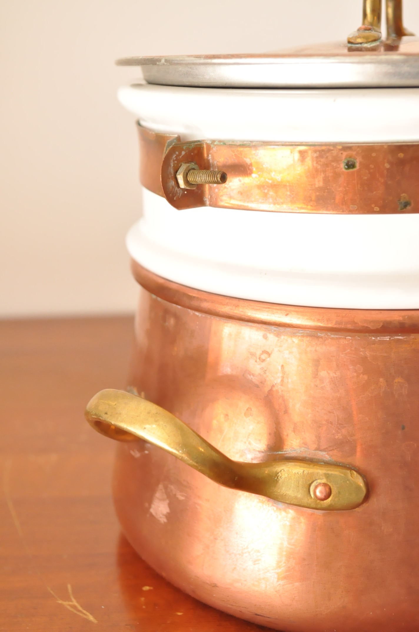 Copper Double Boiler