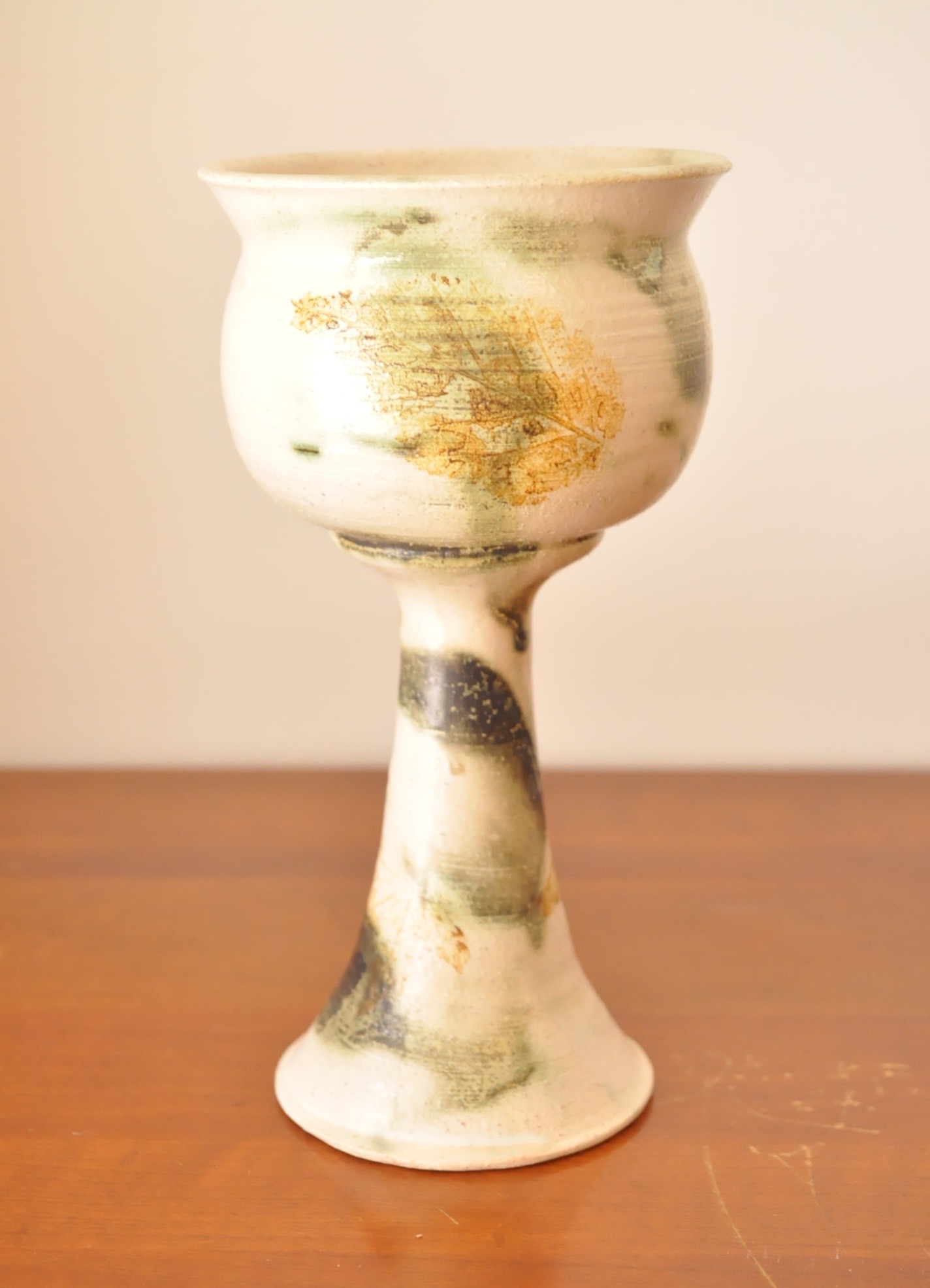 Painted Ceramic Goblets