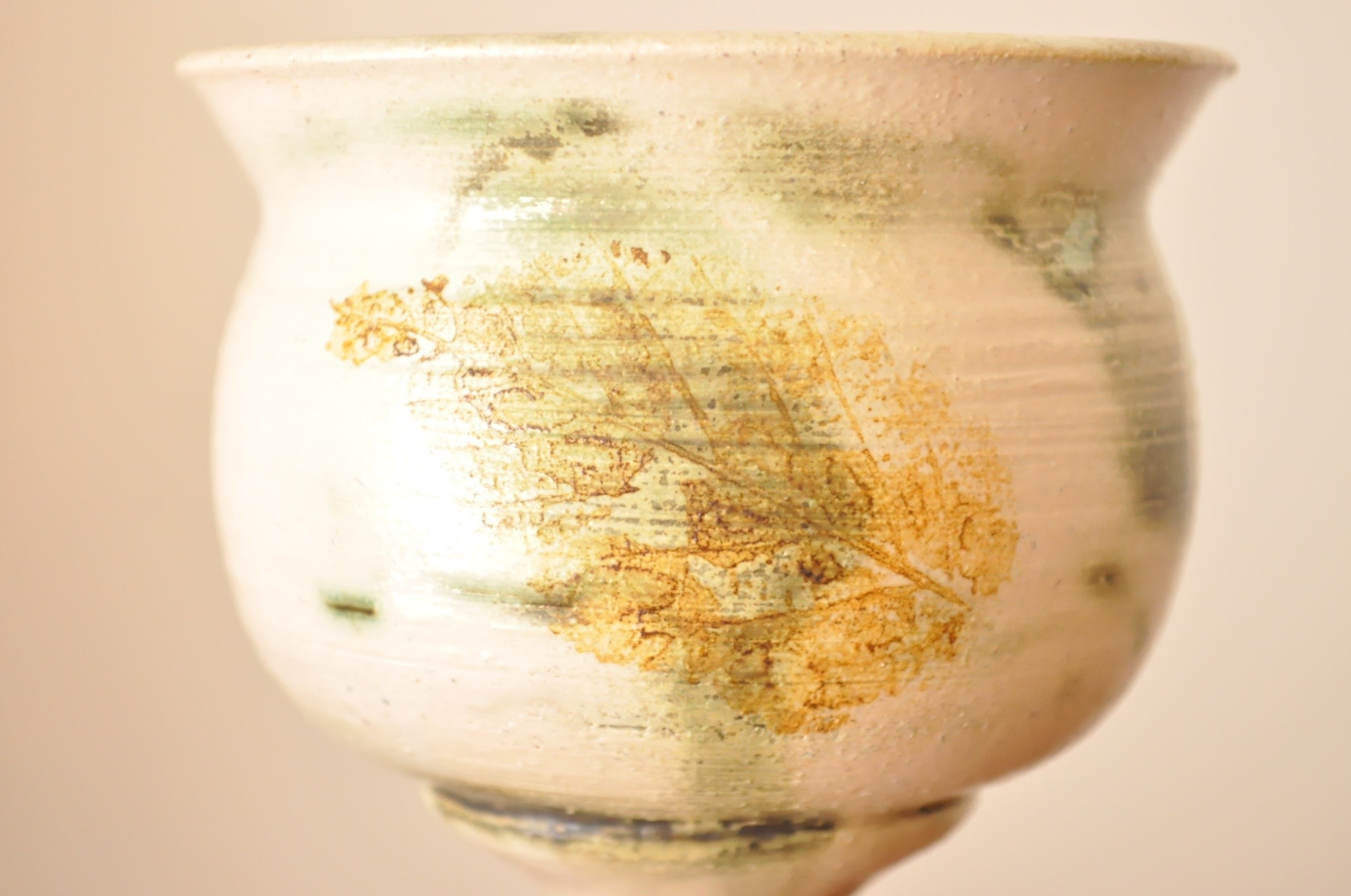 Painted Ceramic Goblets