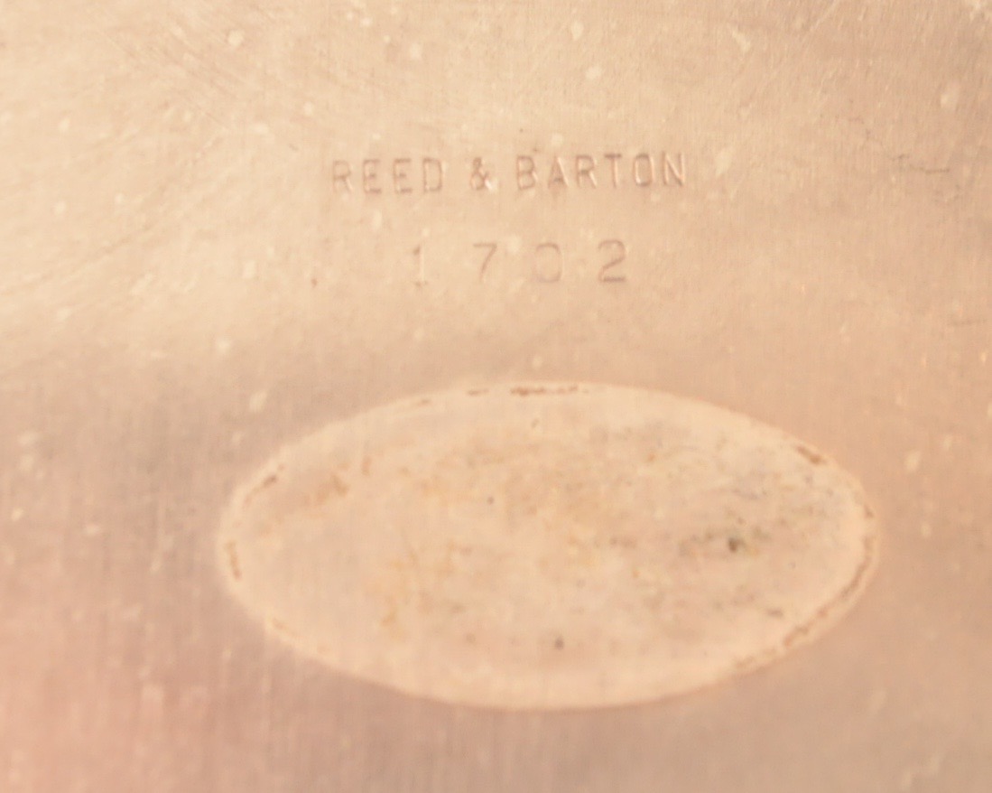 Silverplate Pitcher and Platter