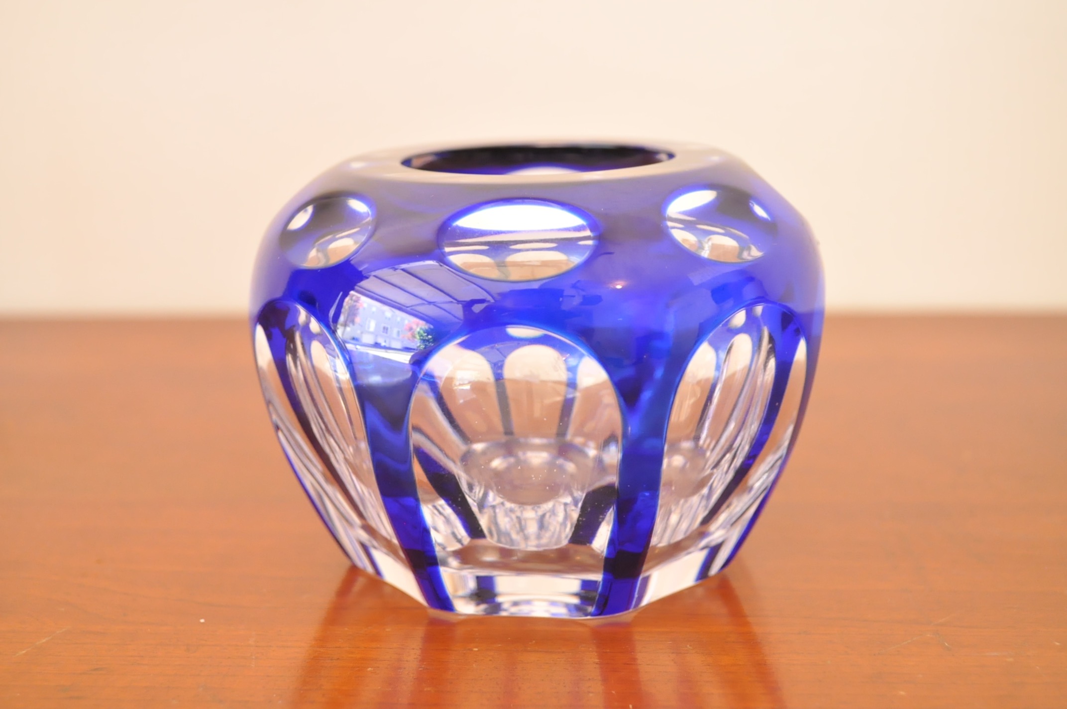 Trio of Modern and Blue Glass