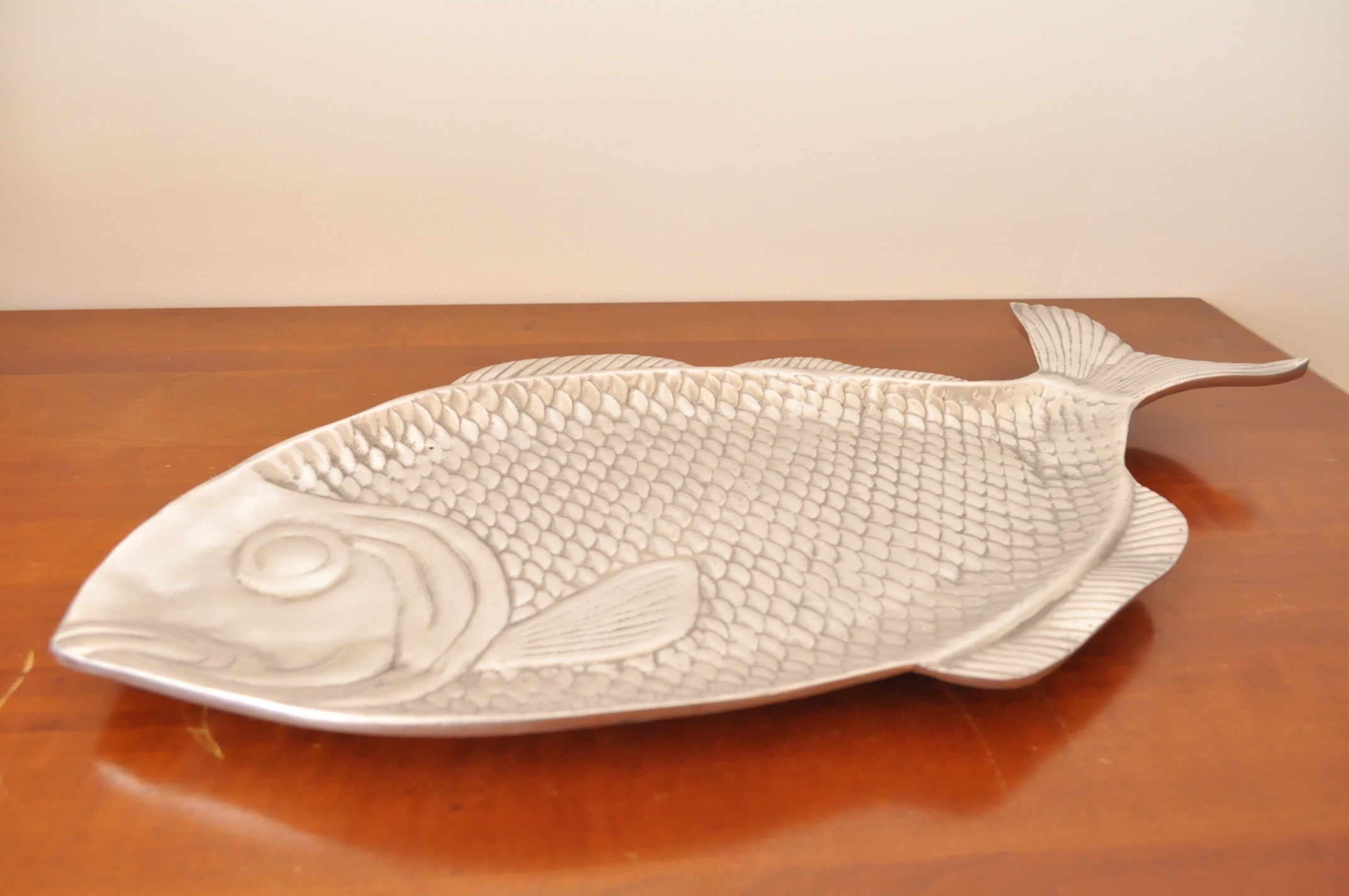 Pewter Fish and Ceramic Fish Napkin Rings