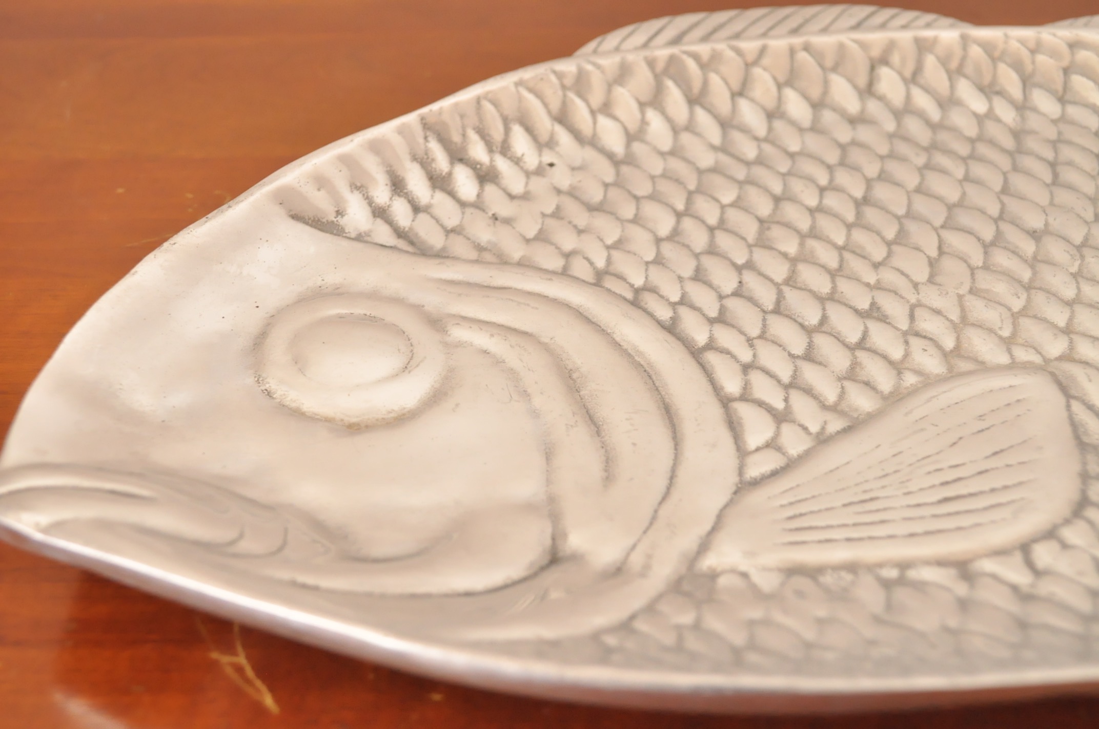 Pewter Fish and Ceramic Fish Napkin Rings