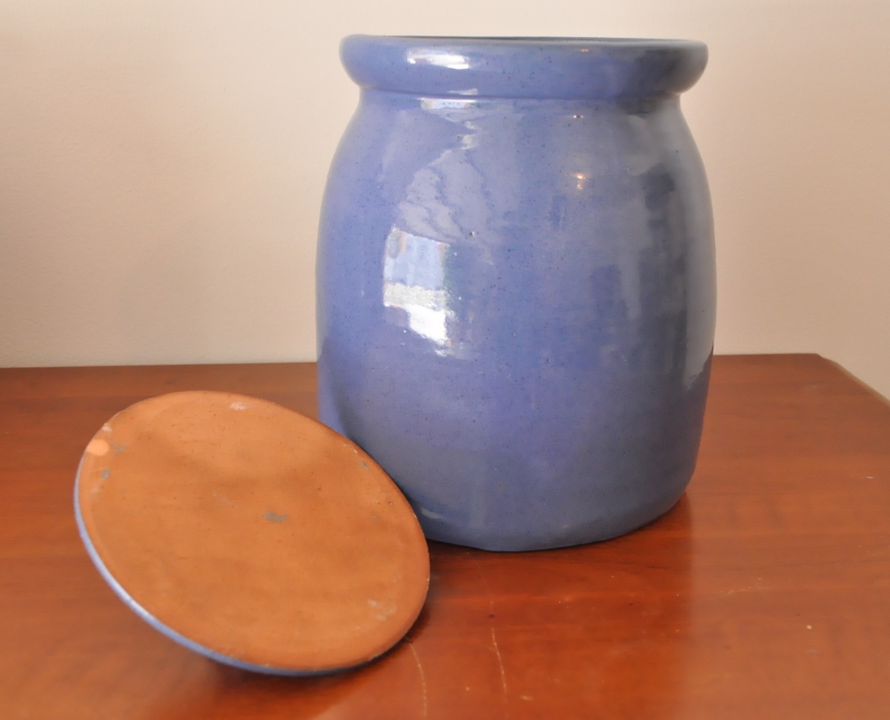Bybee Pottery Blue Canisters