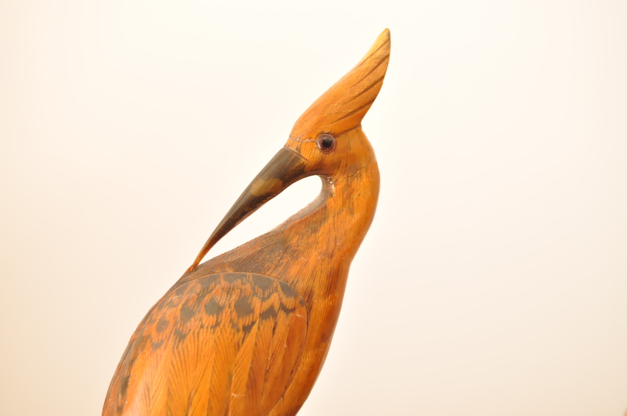 Vintage Wood Carved Birds