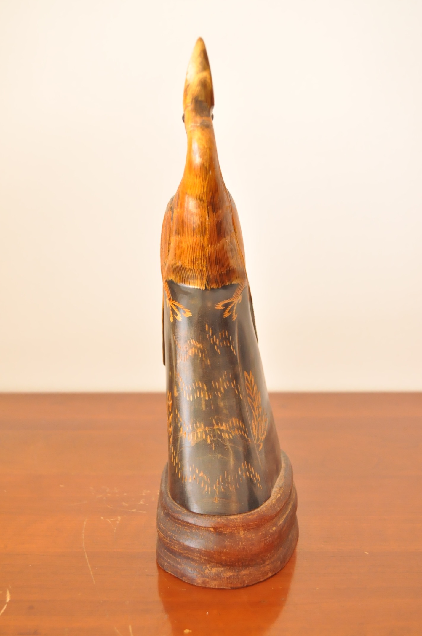 Vintage Wood Carved Birds