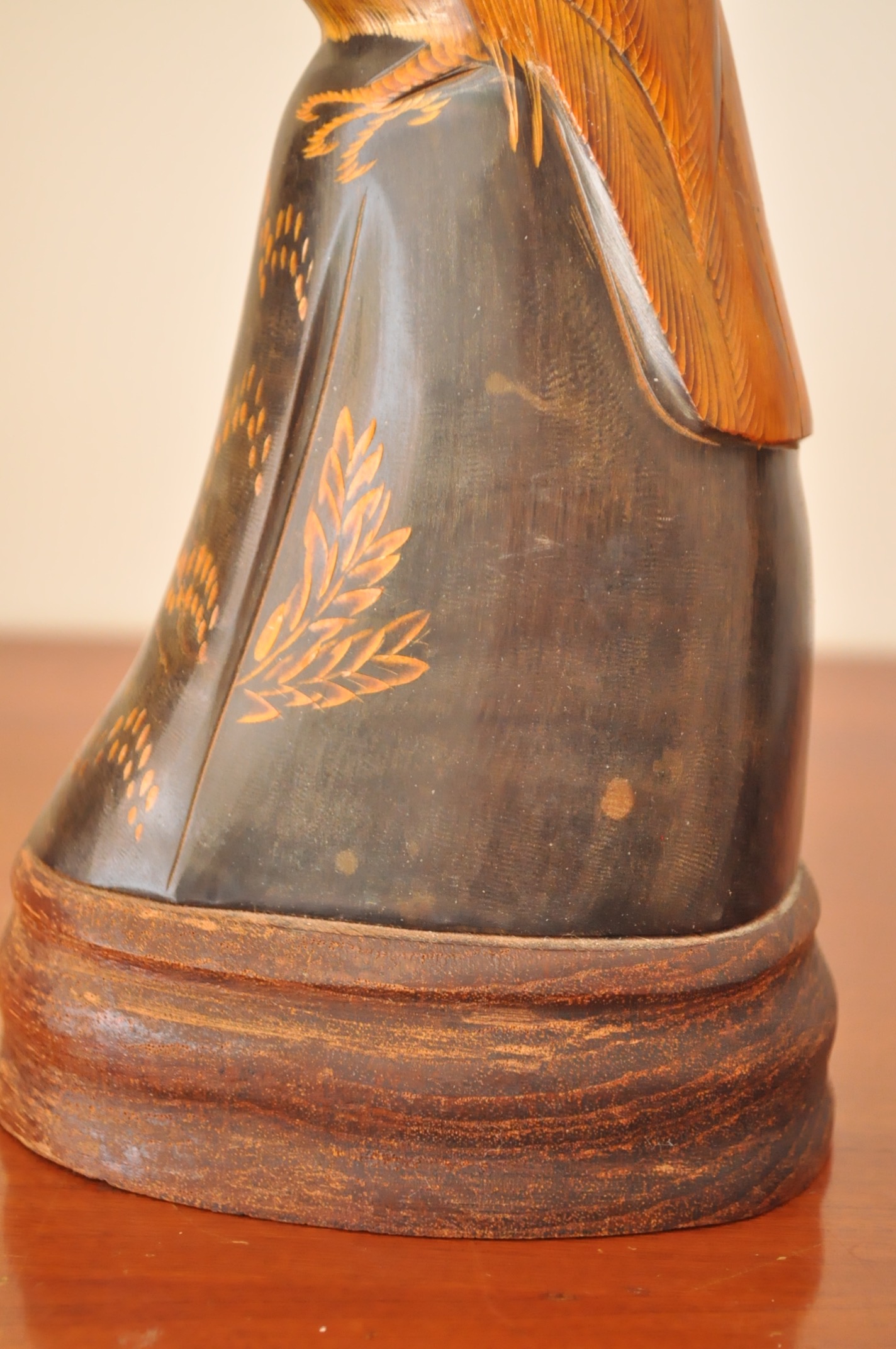 Vintage Wood Carved Birds